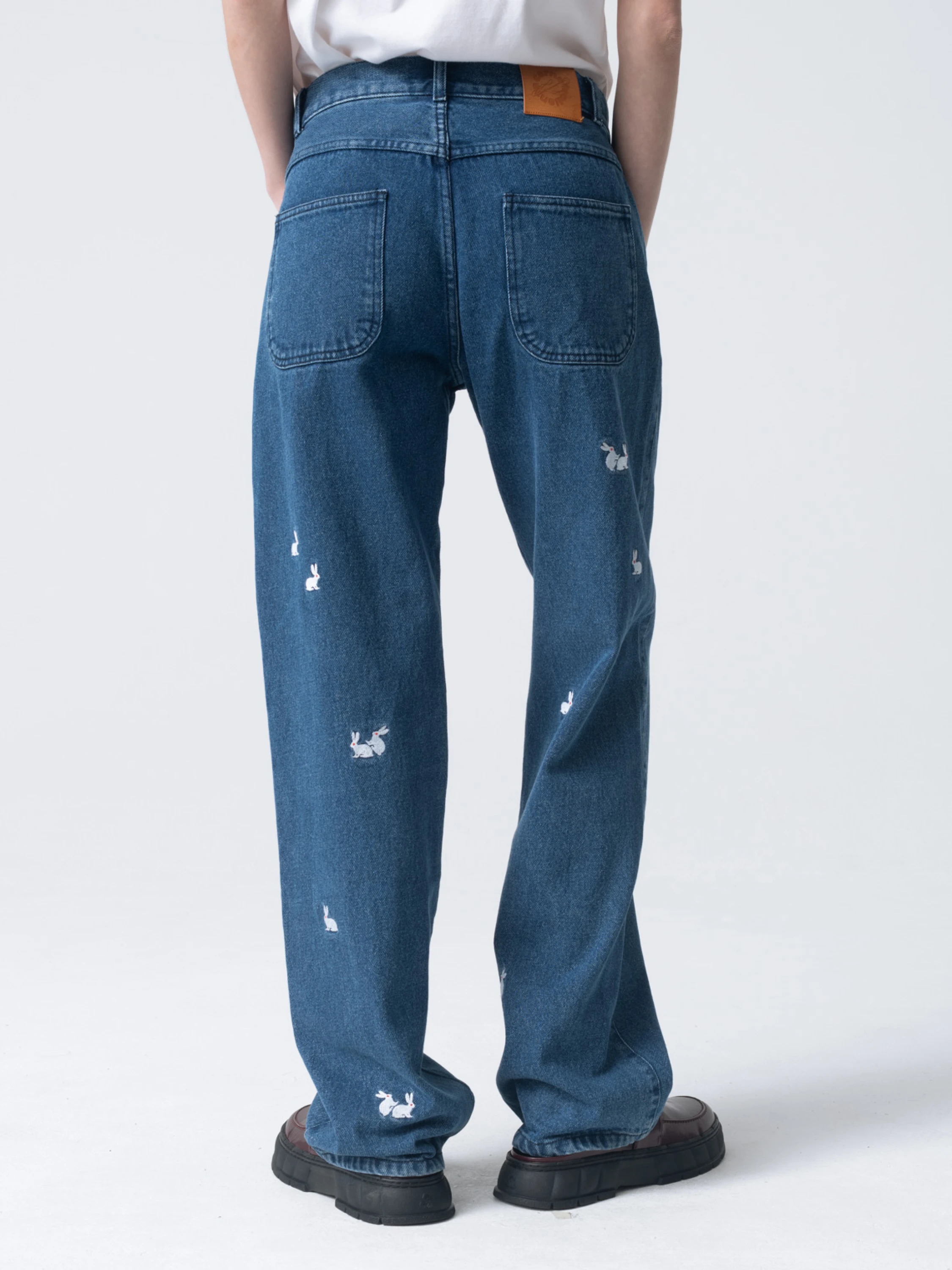 Джинсы Carne Bollente A Millionhare Washed Blue