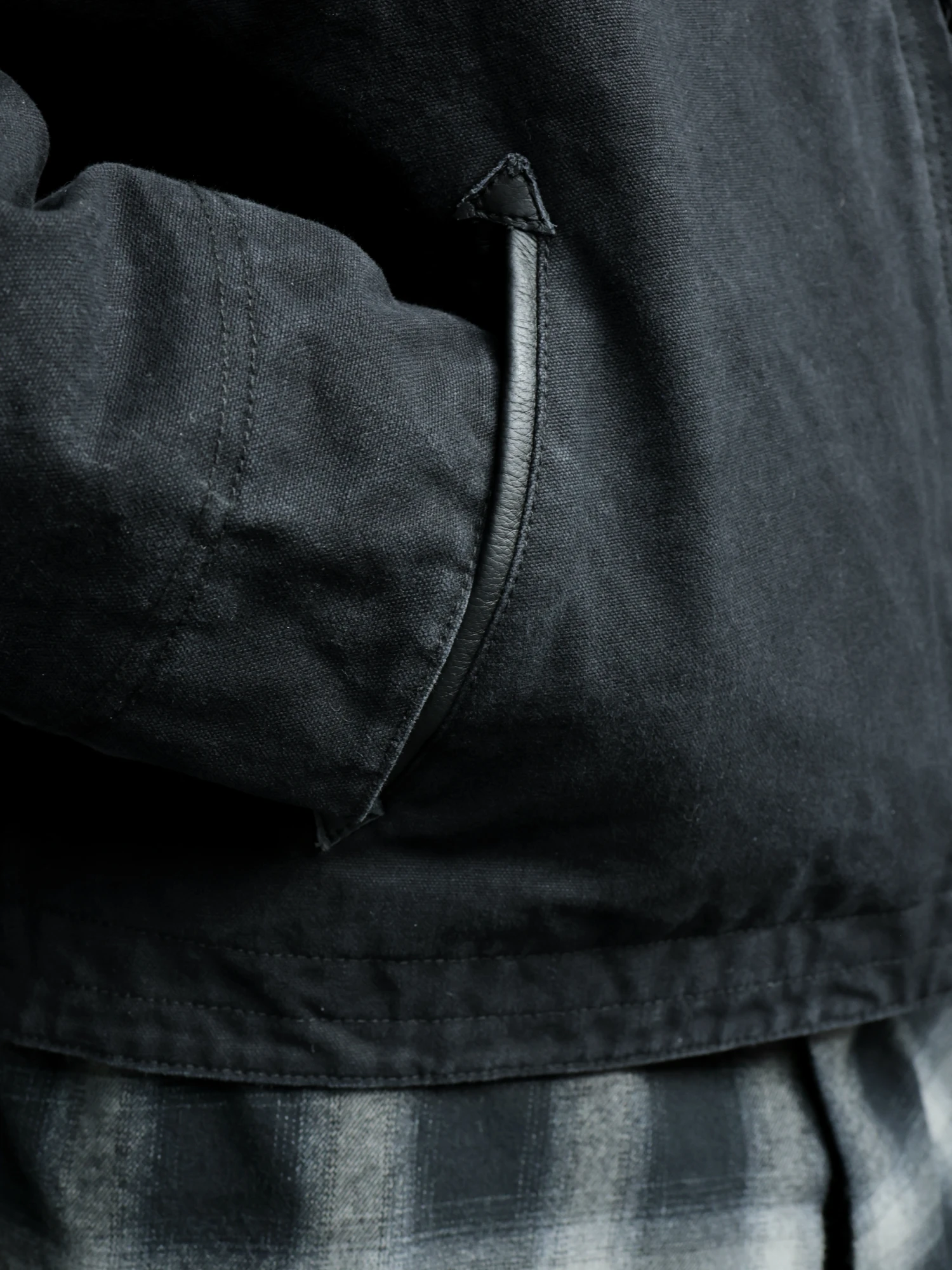 Куртка FrizmWORKS Heavy Canvas Destroyed Black