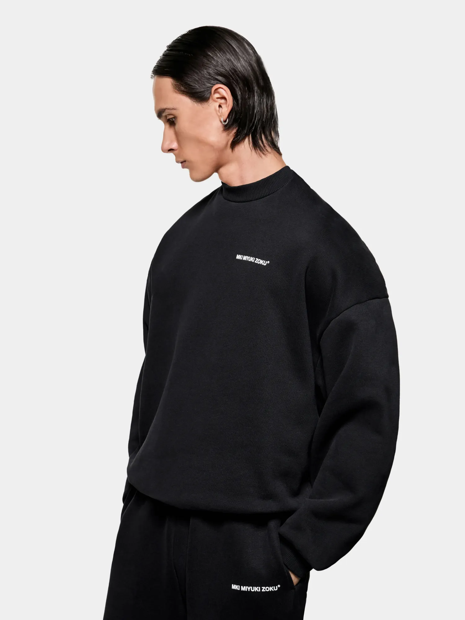 Свитшот MKI MIYUKI ZOKU Uniform Crewneck Black