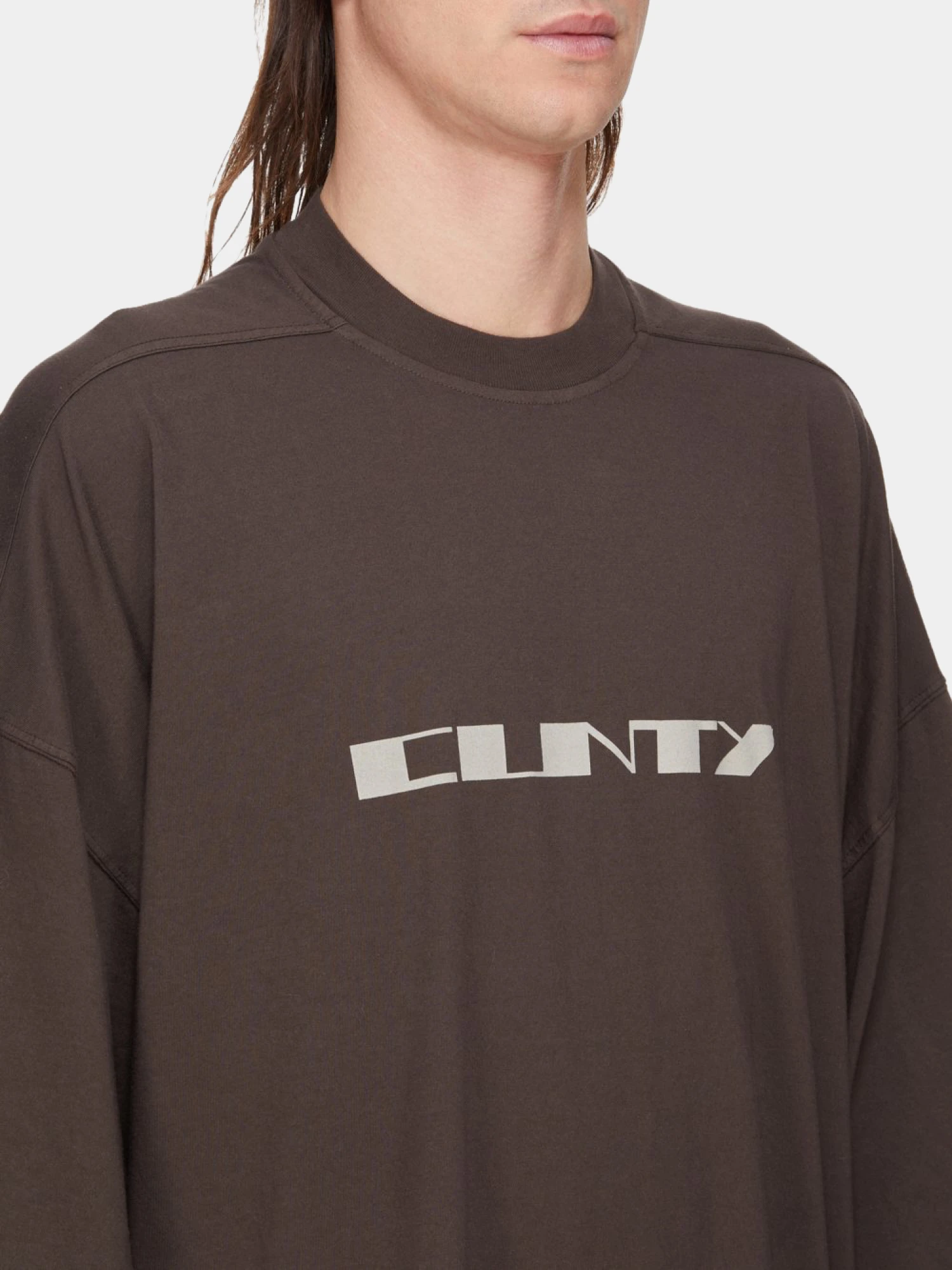 Футболка RICK OWENS DRKSHDW Tommy T Dark Dust/Pearl