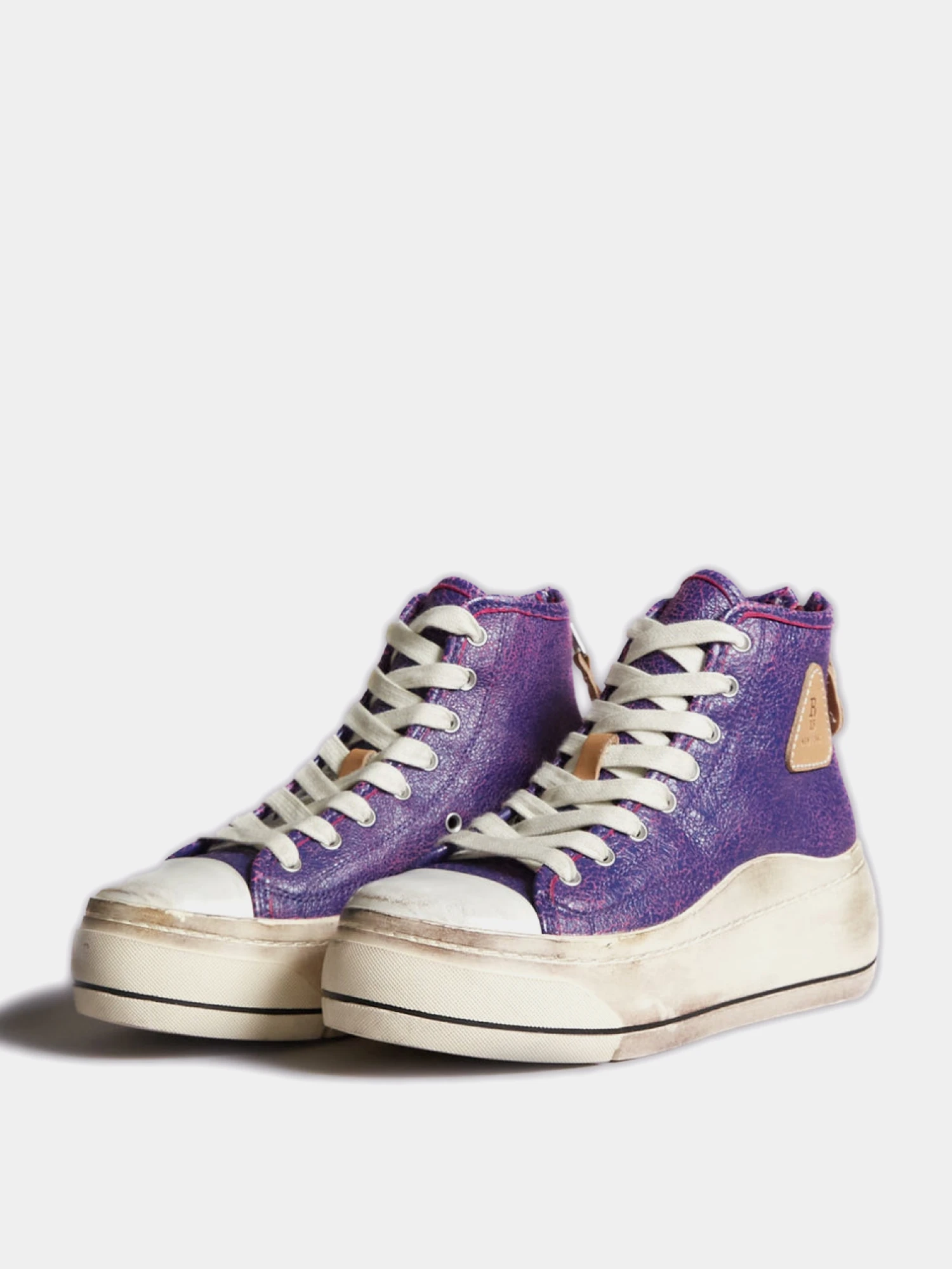 Женские кеды R13 Kurt High Top Sneaker Purple Pink