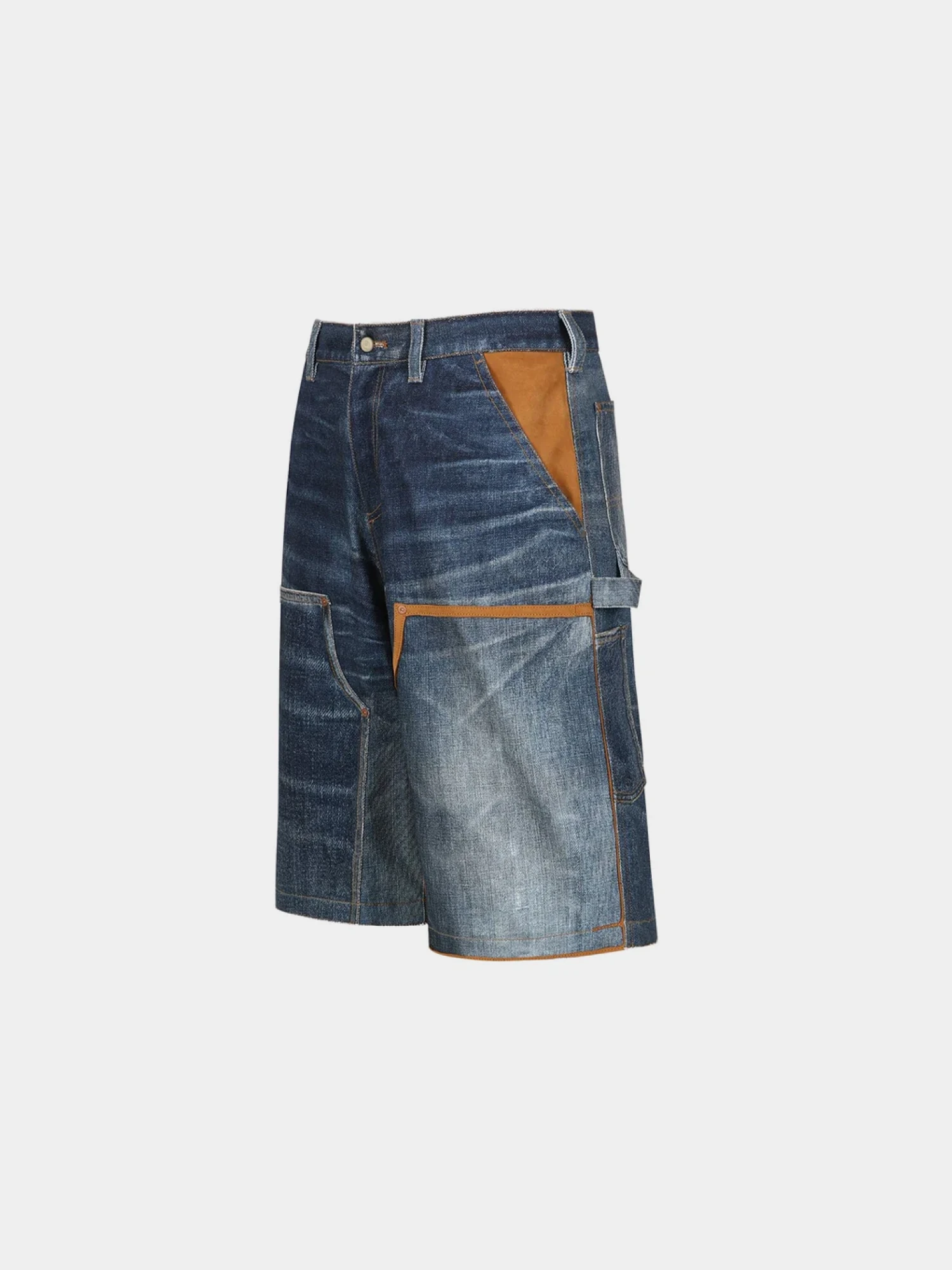 Шорты Andersson Bell Trompe L'oeil Denim Blue