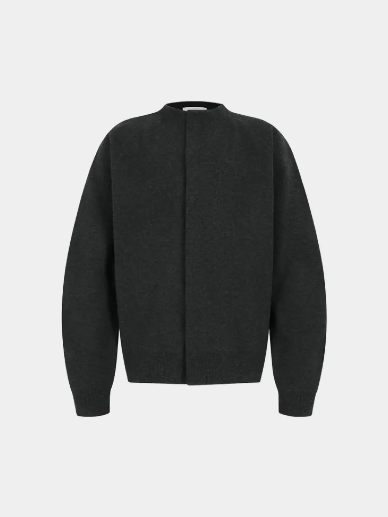 Кардиган AMOMENTO Rounded Sleeve Charcoal