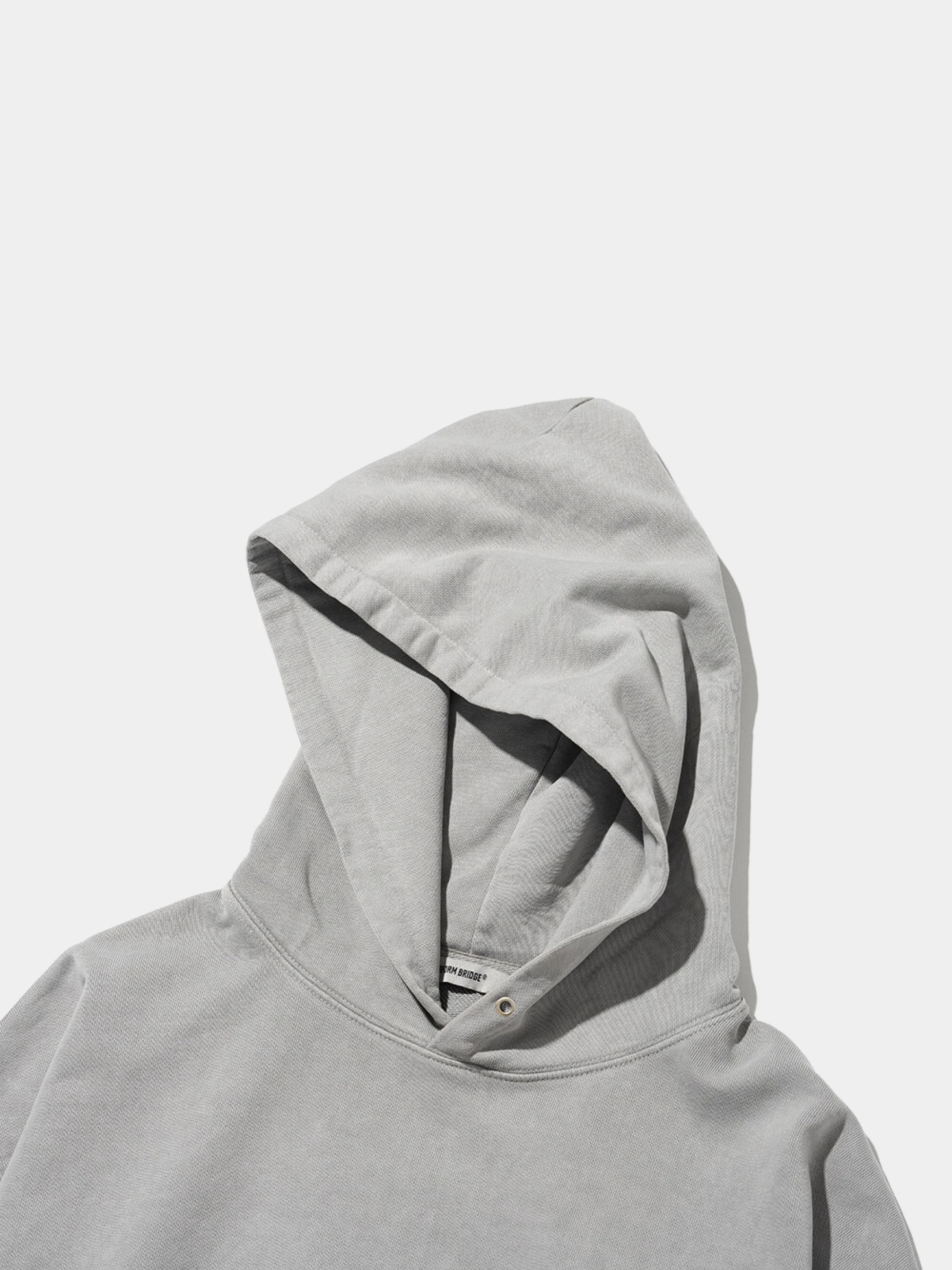 Худи Uniform Bridge Basic Dyeing Sweat Hood Pigment Grey
