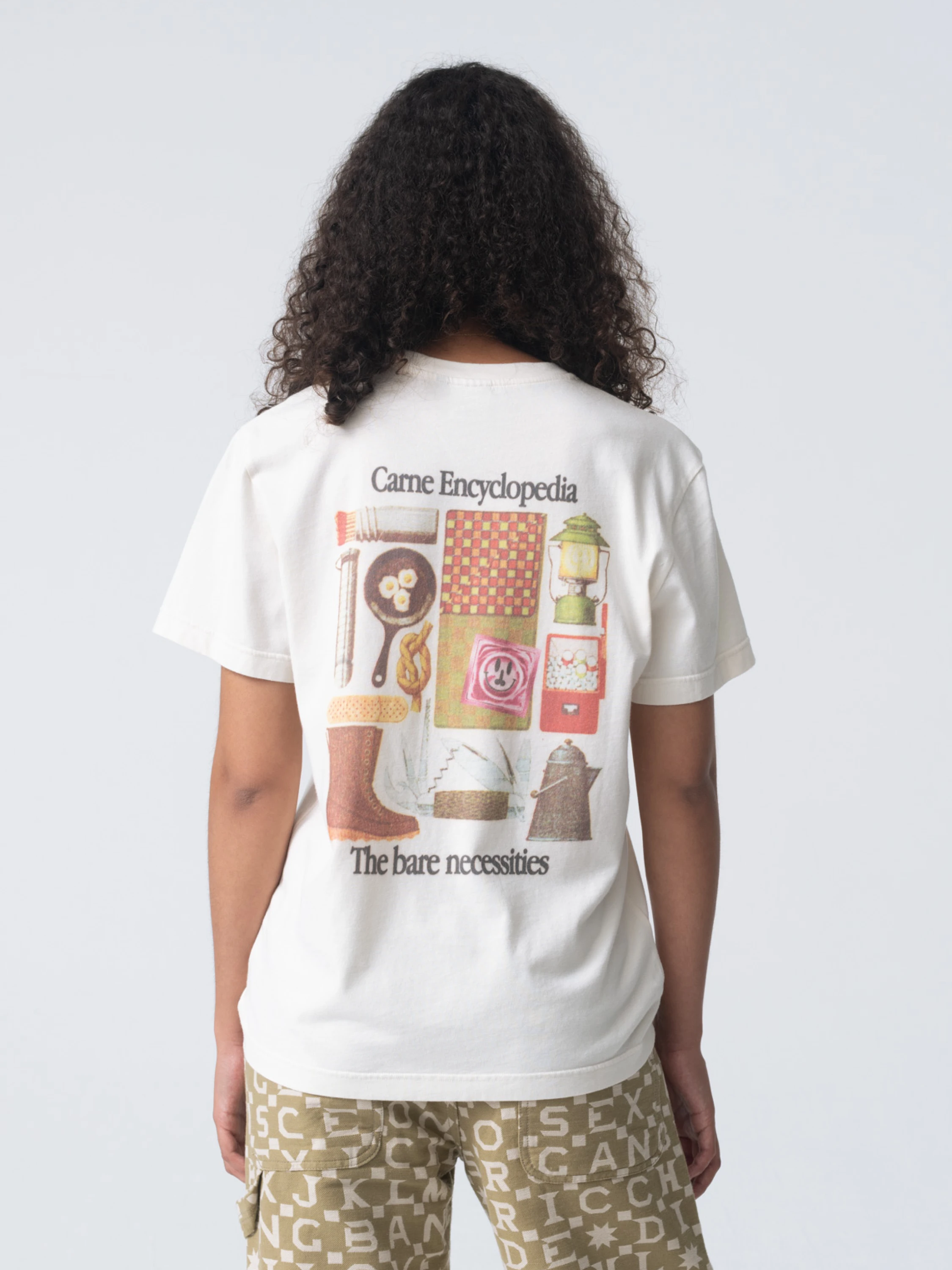 Футболка Carne Bollente The Bare Necessities Cream