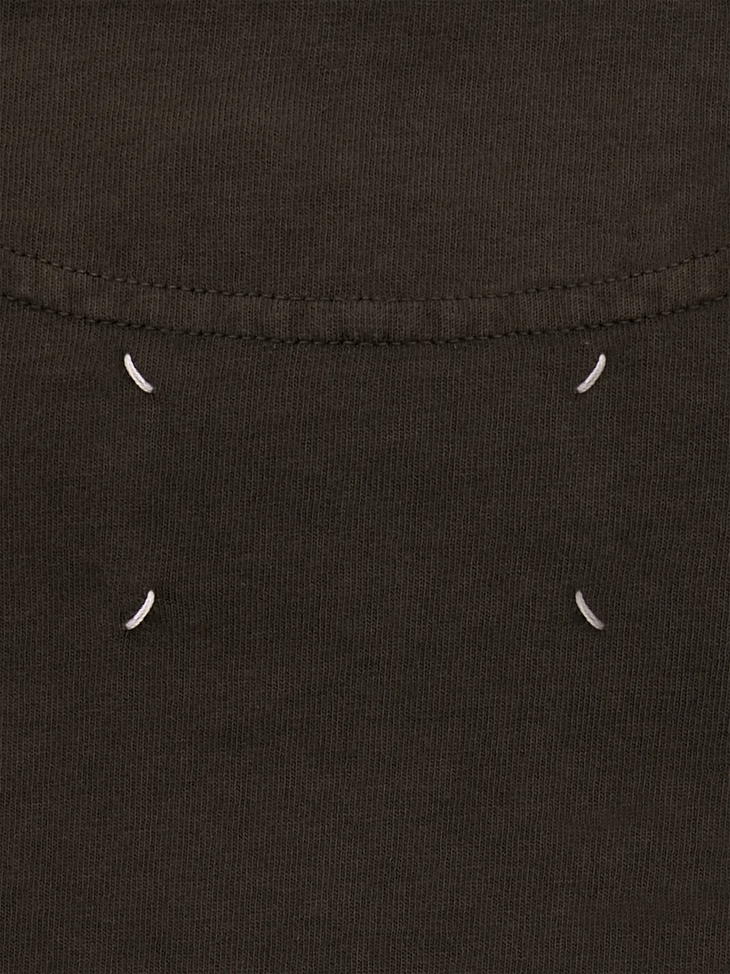 Лонгслив Maison Margiela Logo Brown