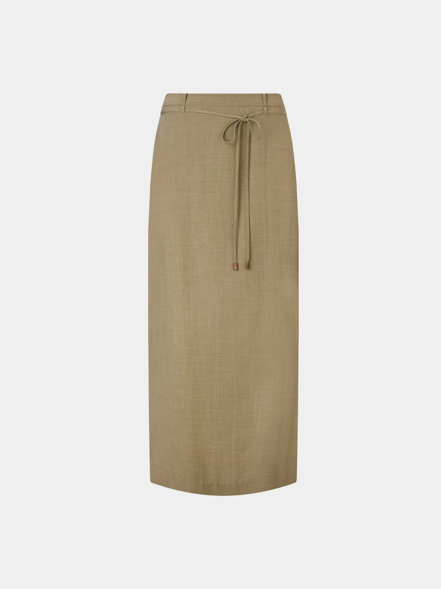 Женская юбка LE17SEPTEMBRE Pencil Midi Beige