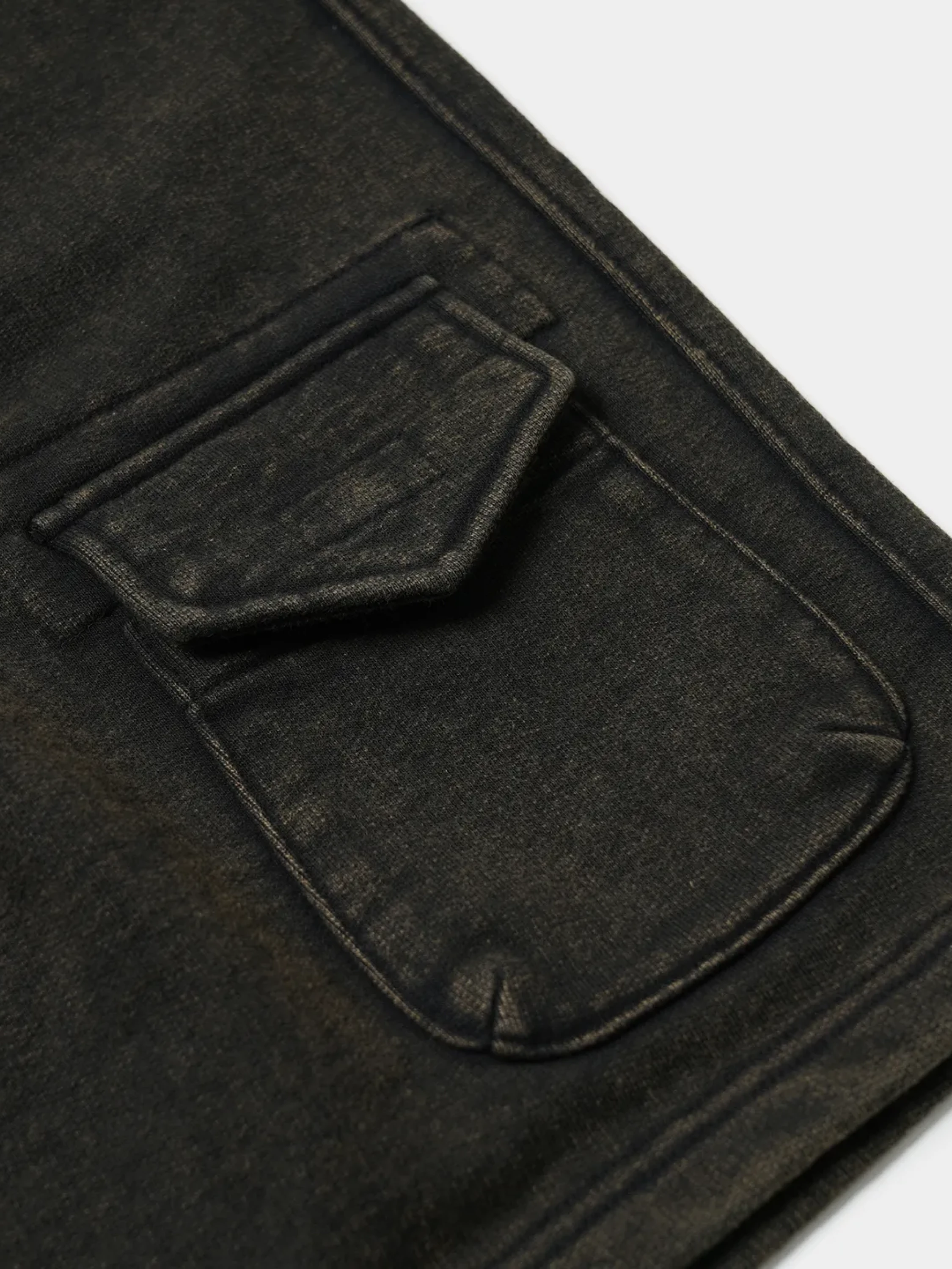 Шорты FrizmWORKS Pouch Pocket Sweat Black Brown