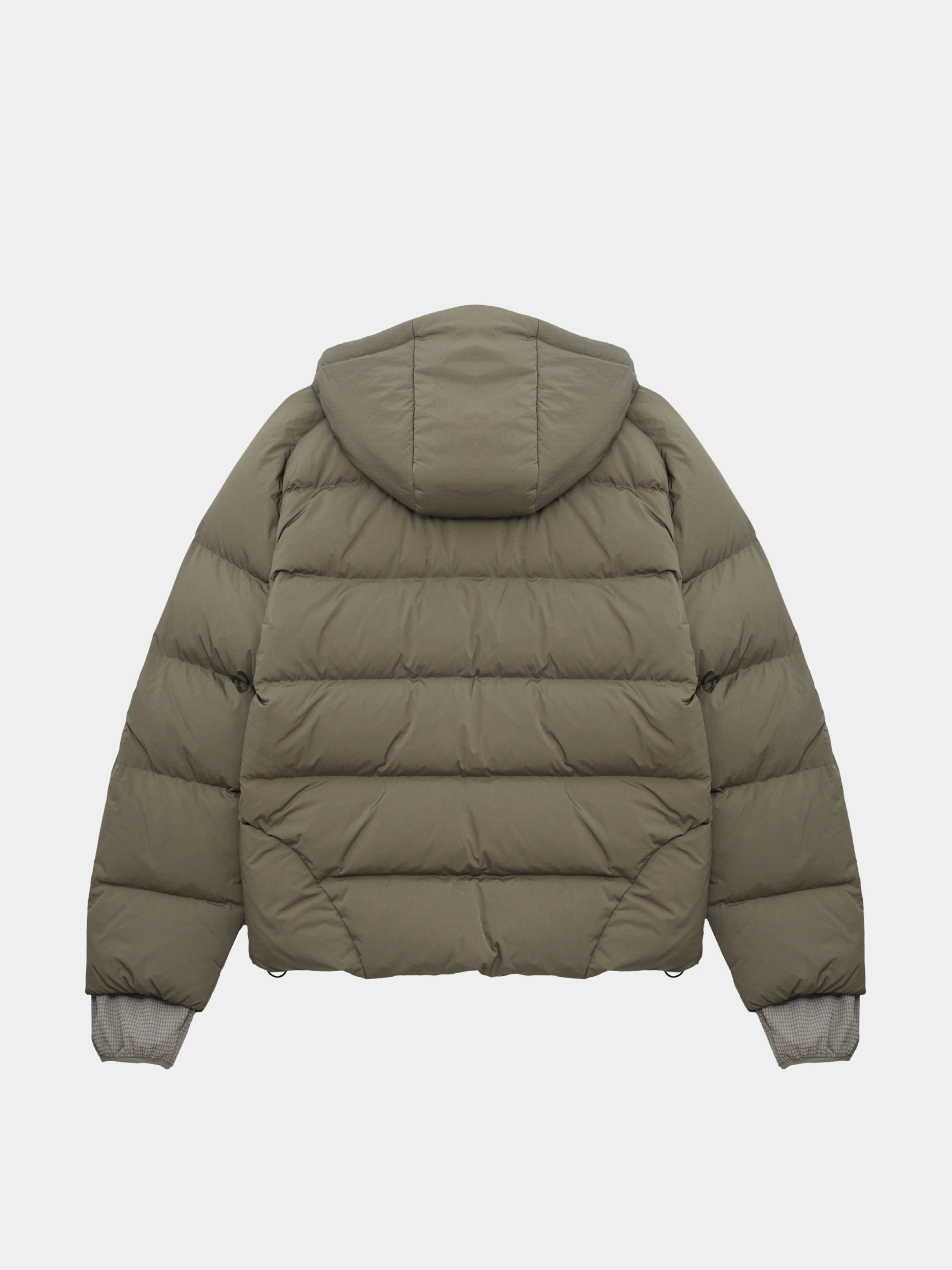 Пуховик SAN SAN GEAR Taped Puffer Brown