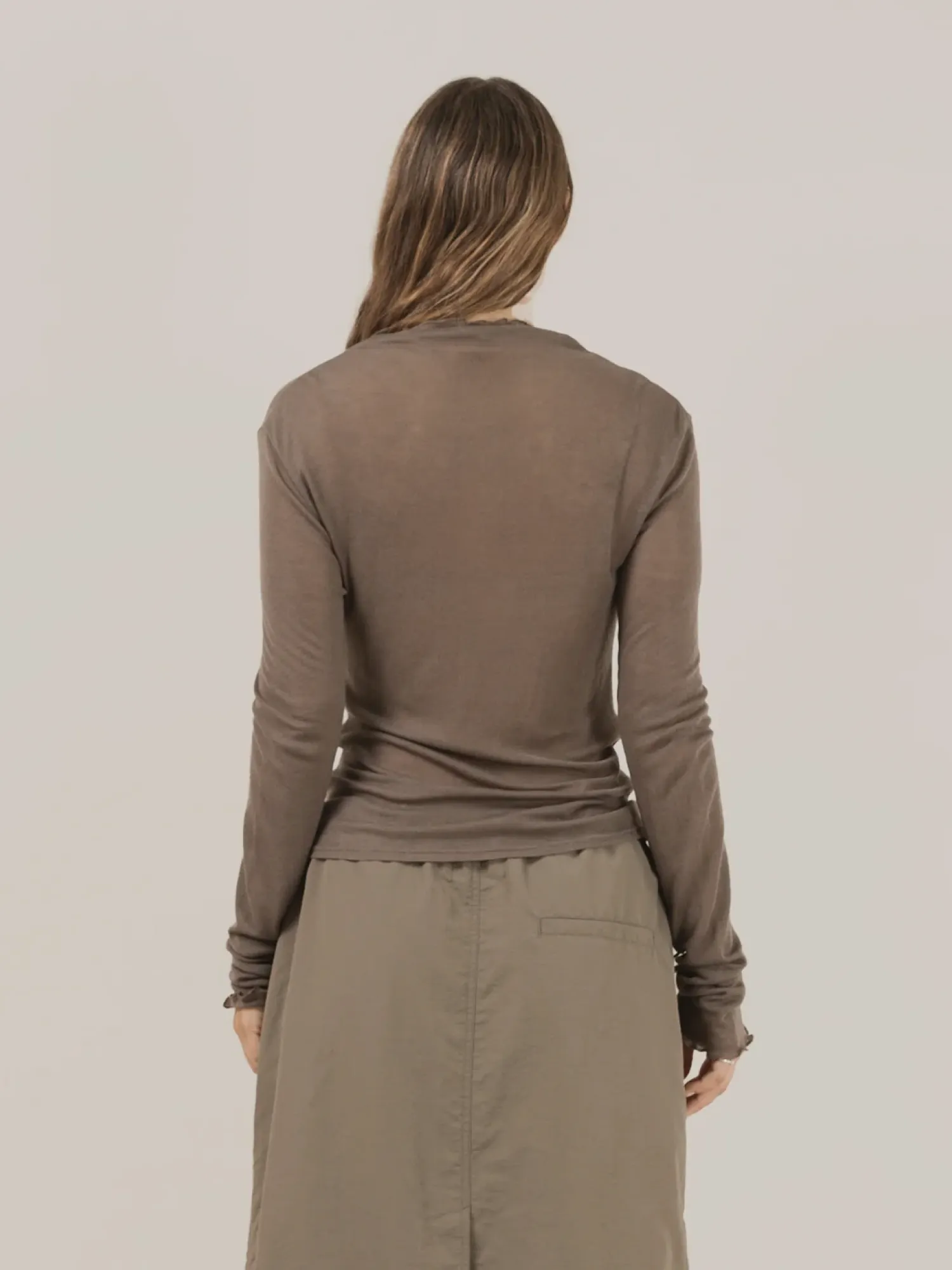 Женский лонгслив Satta Thermal Top W Cacao