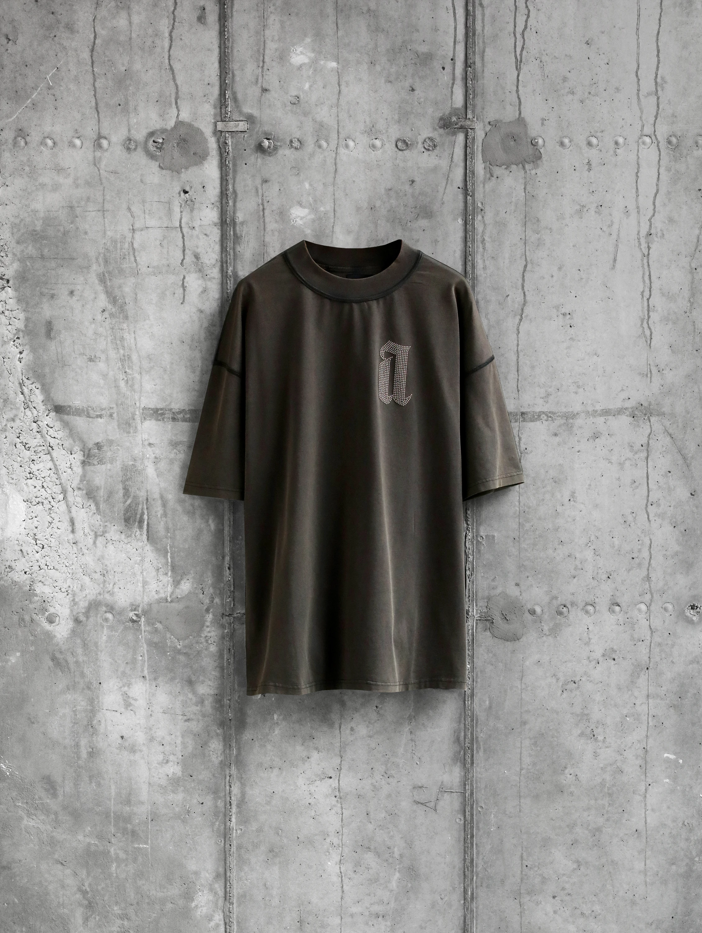 Футболка ARNODEFRANCE 'A STUDS' Grey
