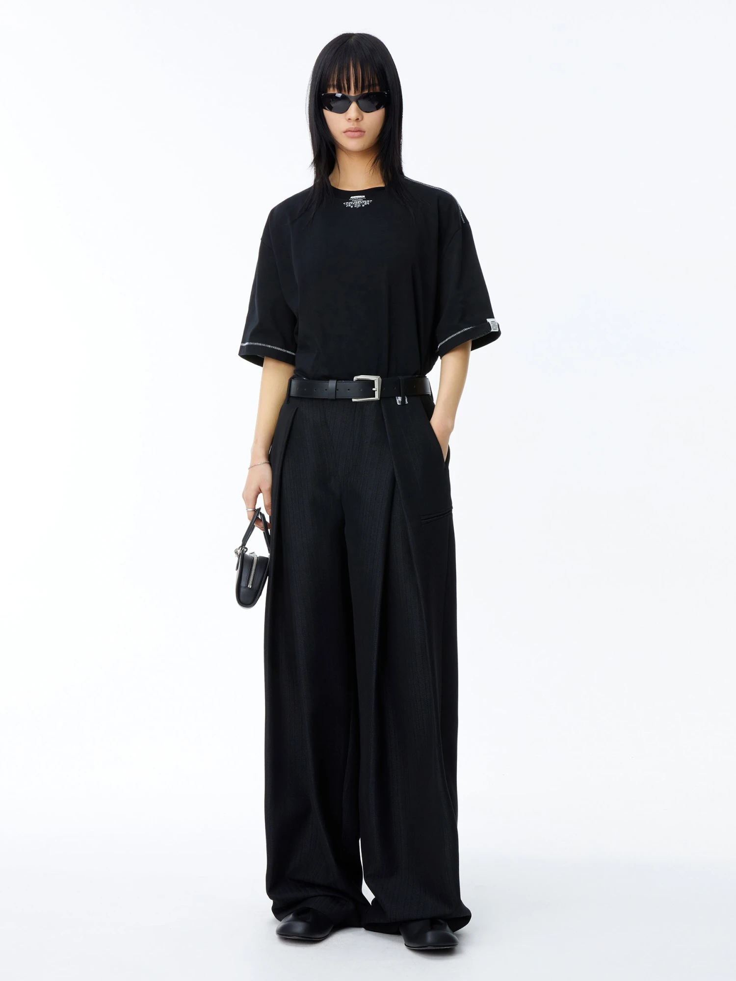 Ремень ADERERROR Dresto Buckle Black