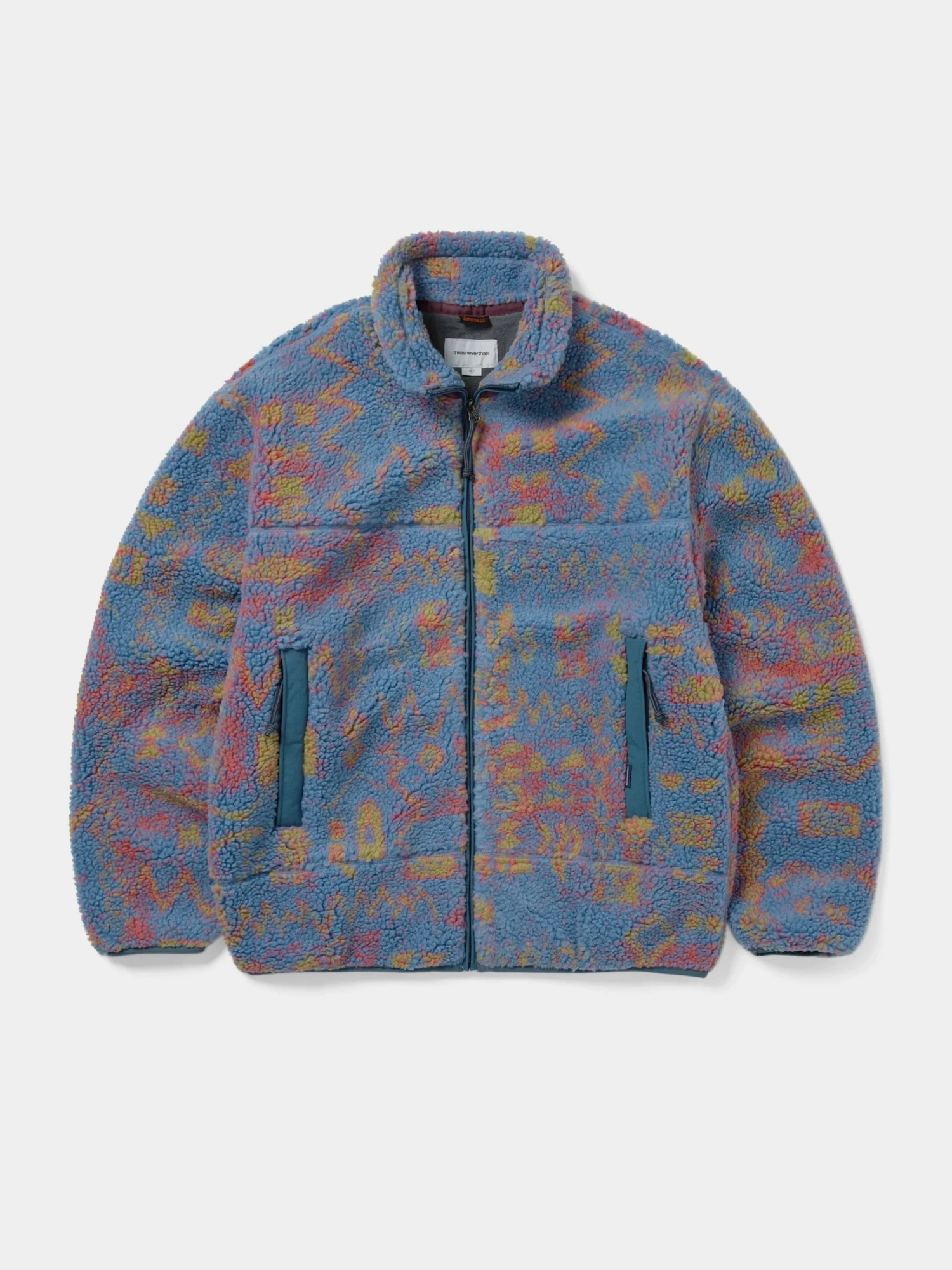 Флисовая Куртка thisisneverthat T Sherpa Fleece Violet
