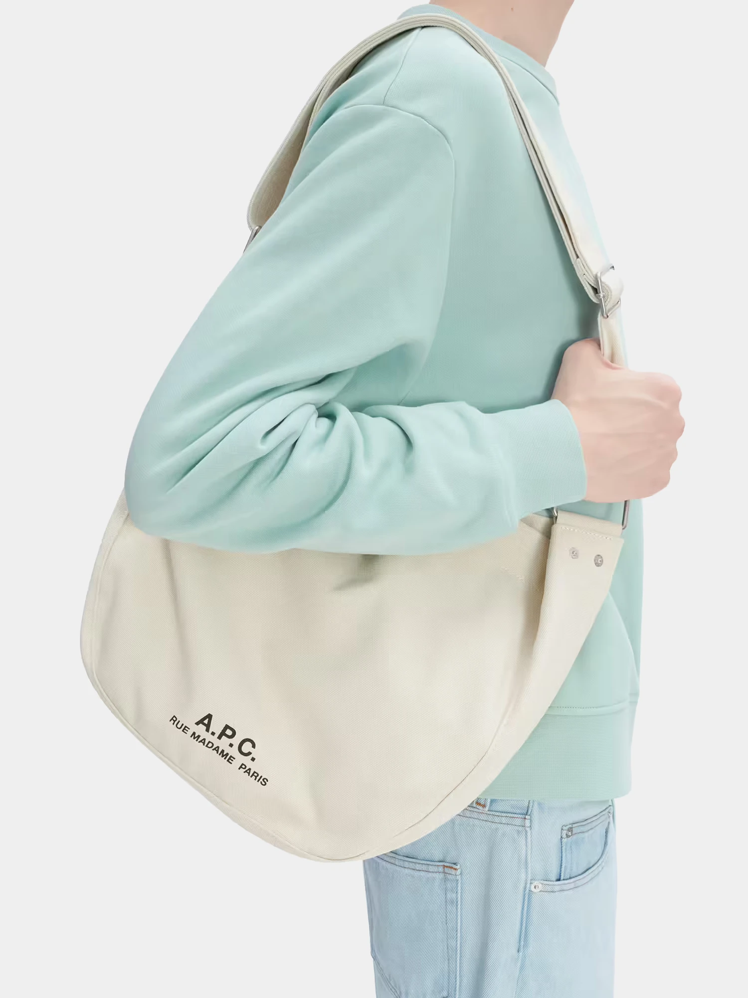Сумка A.P.C. Journal Satchel Beige