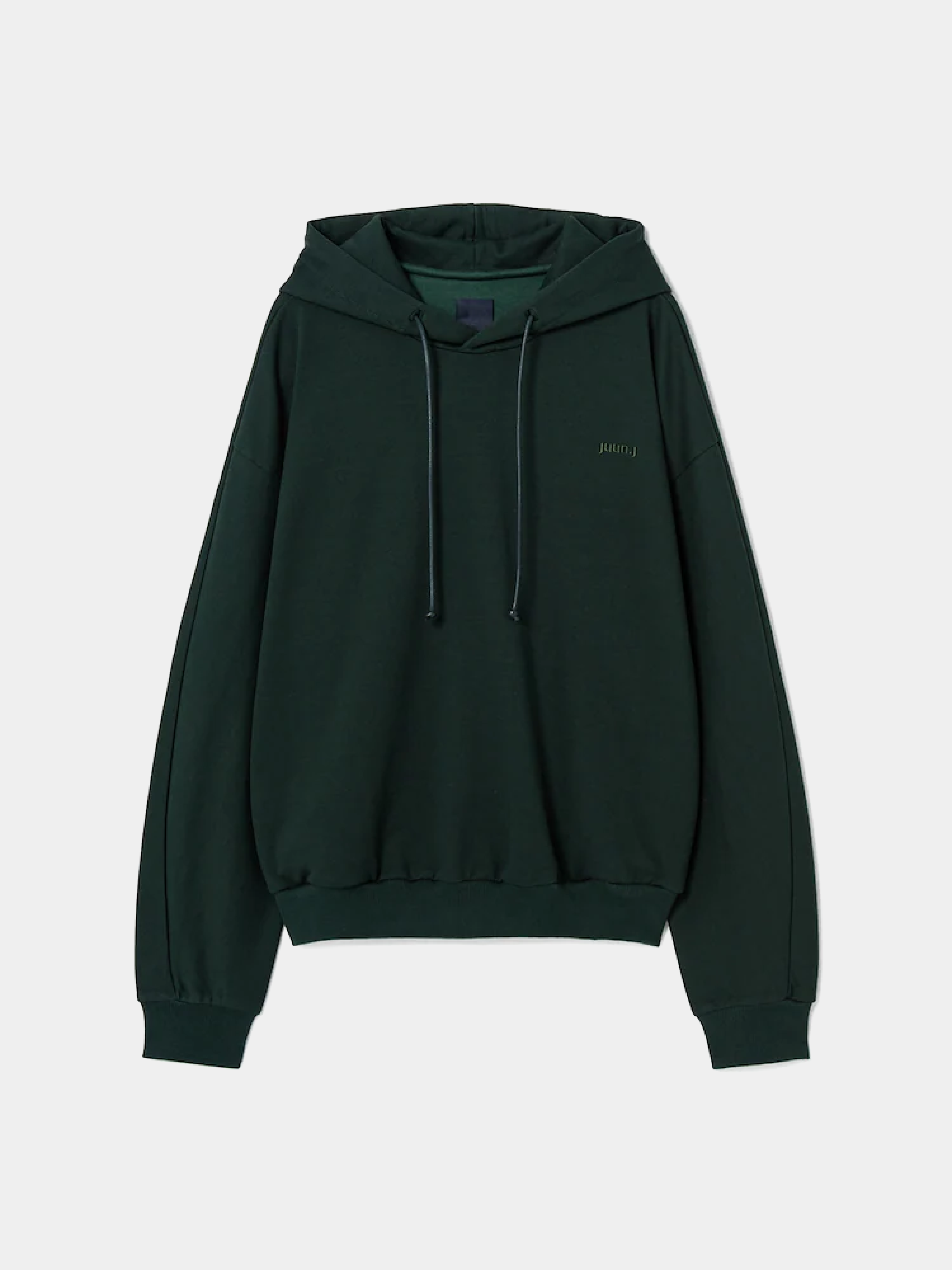 Худи JUUN.J Essential Jersey Hoodie Green