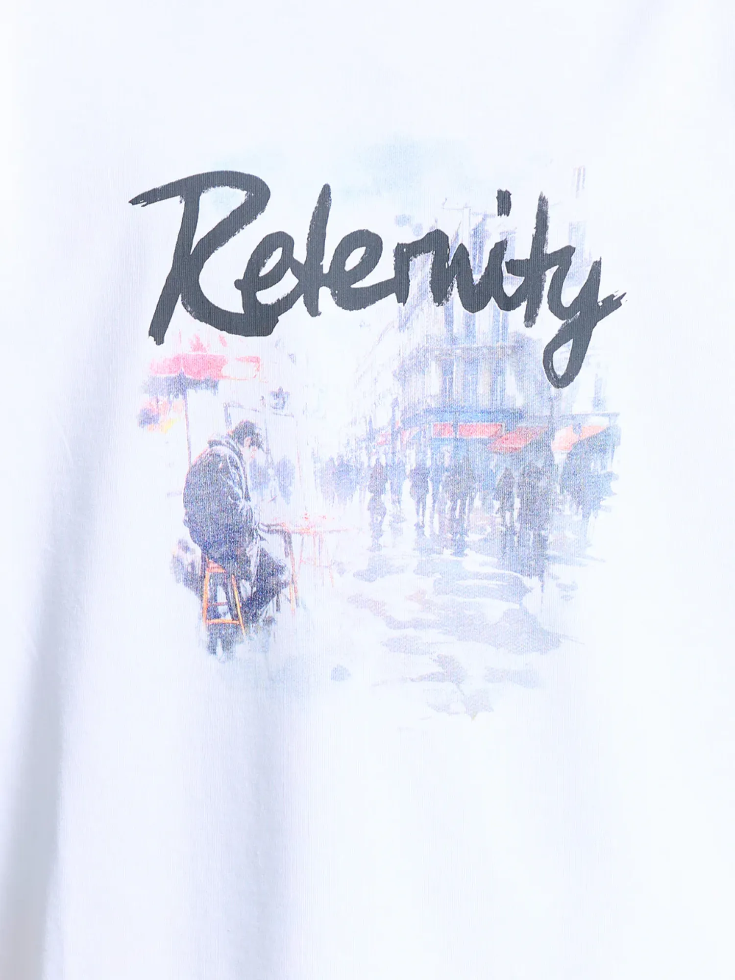 Футболка RETERNITY Rue De Paris T-Shirt White
