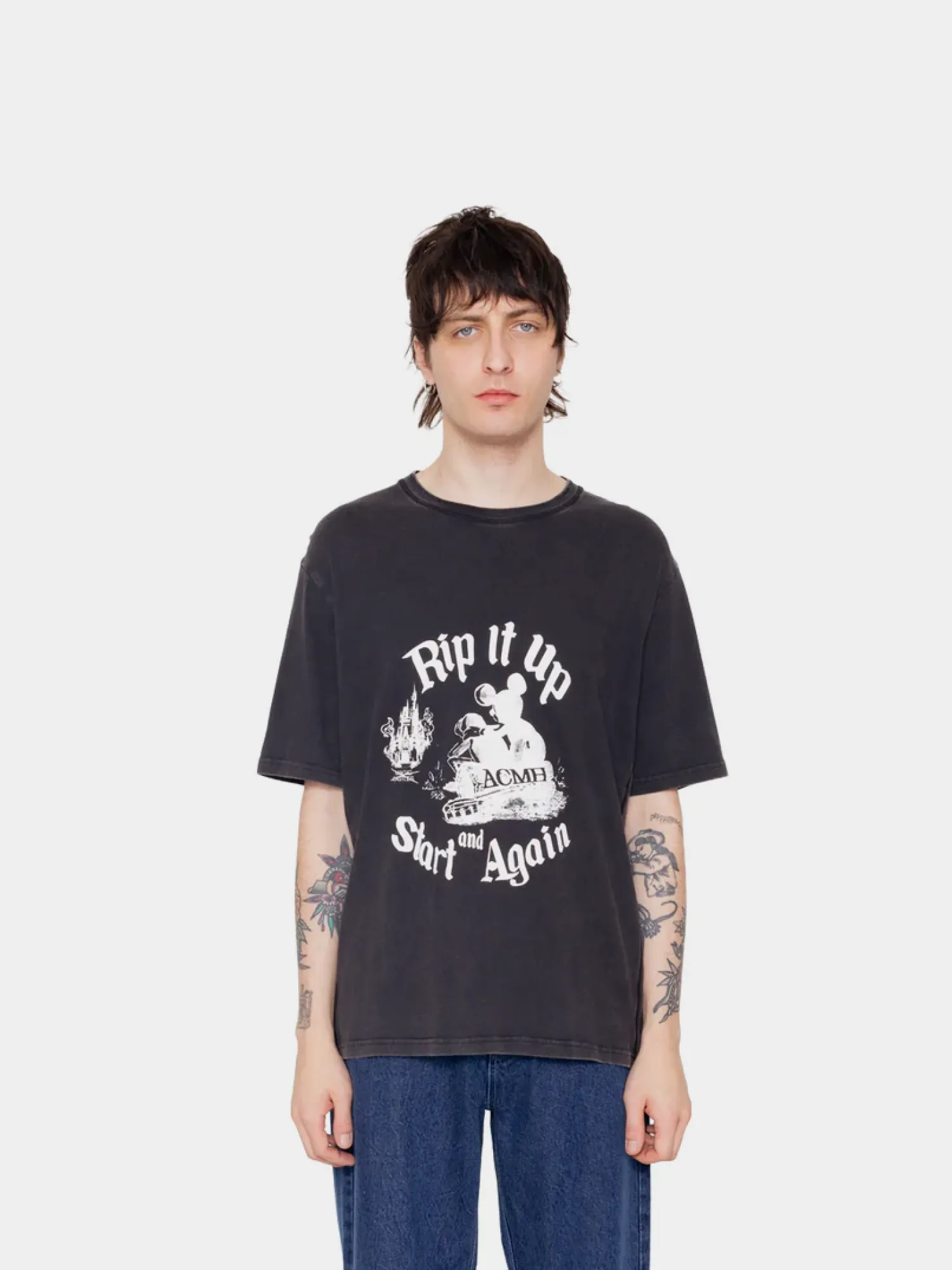 Футболка ACMH Rip It Up Vintage Black