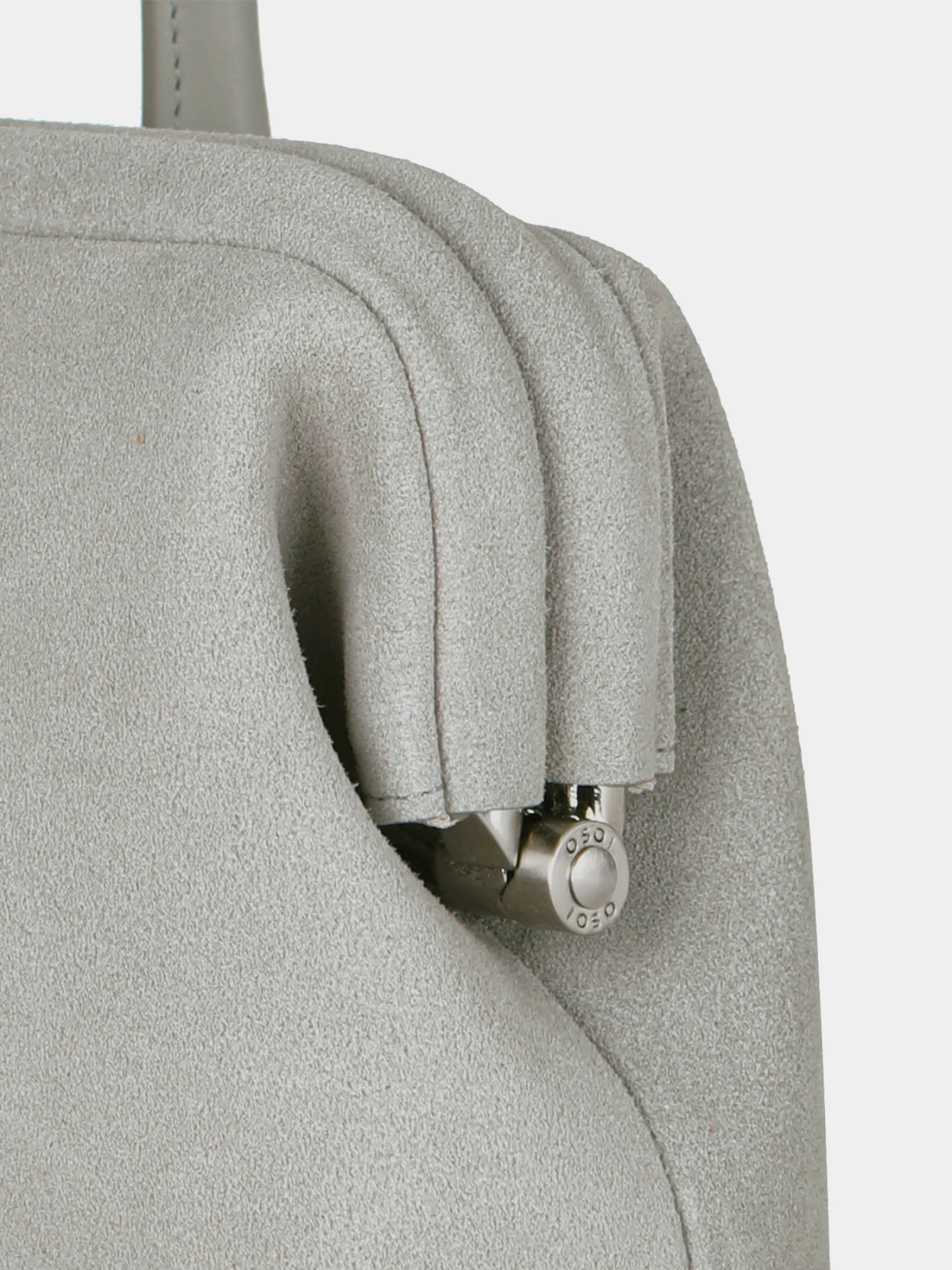 Сумка OSOI Boat Wide Suede Gray
