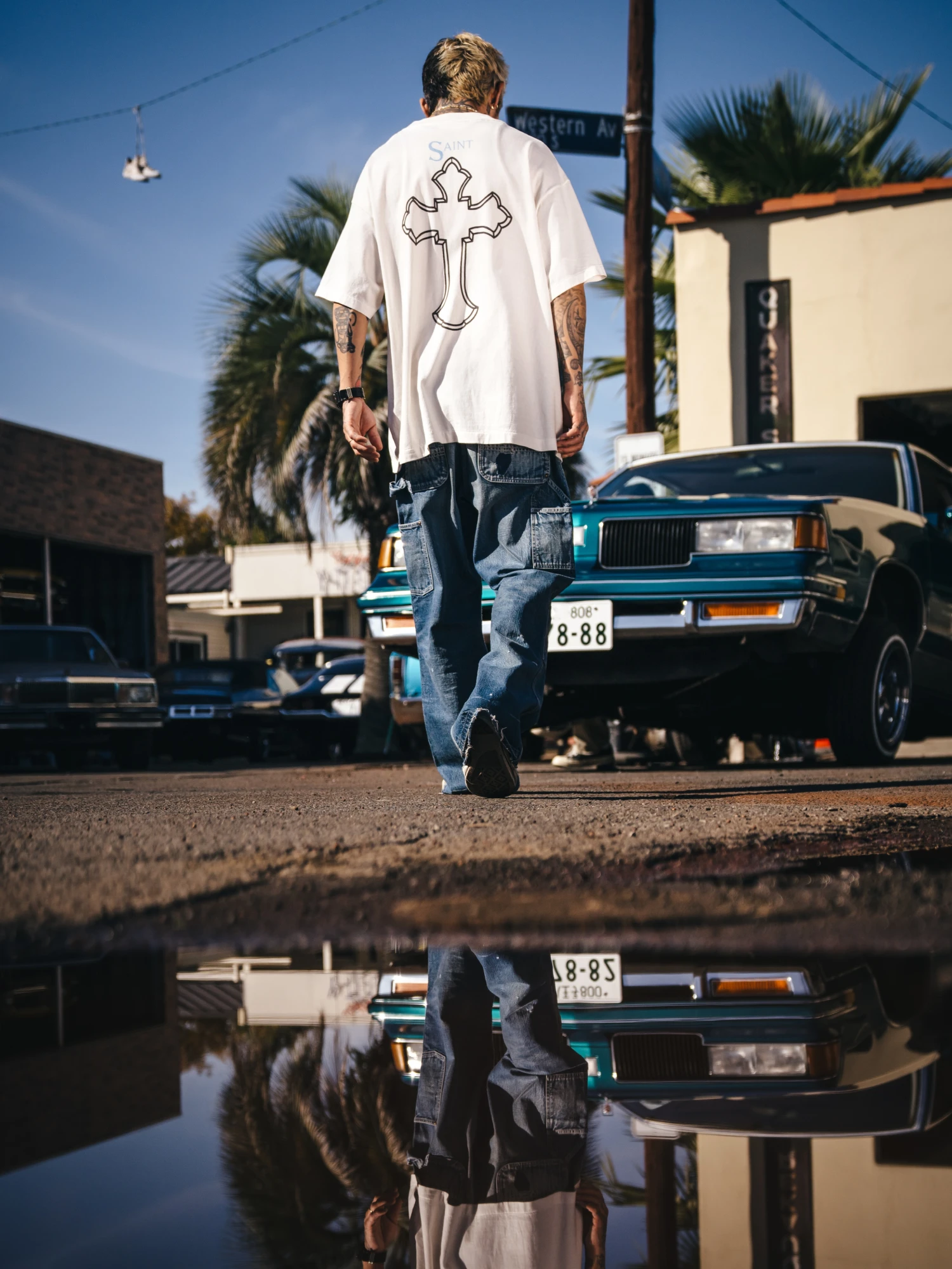 Футболка SAINT MXXXXXX 2Pac SS Tee White
