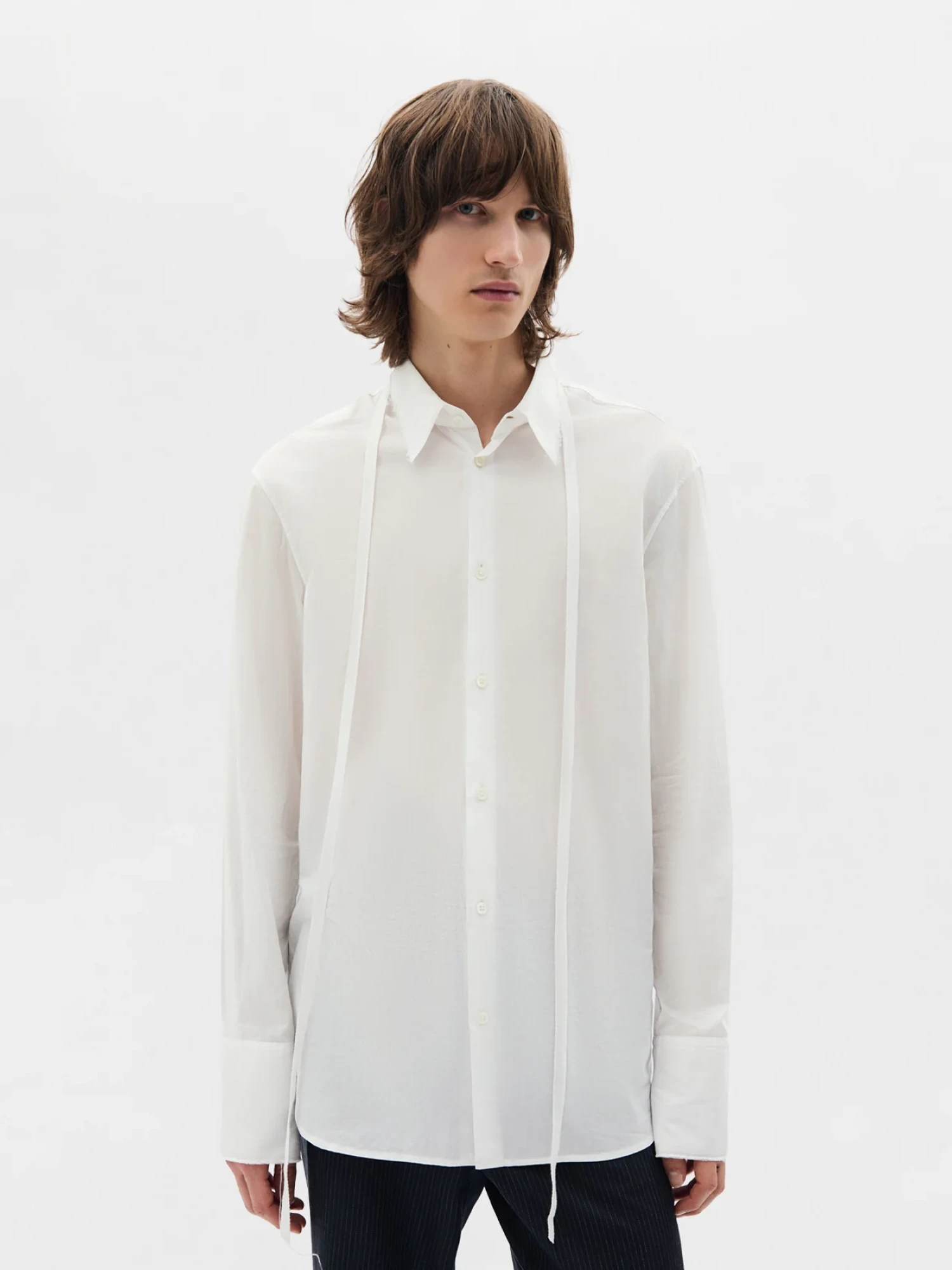 Рубашка Ann Demeulemeester Elgar Natural White