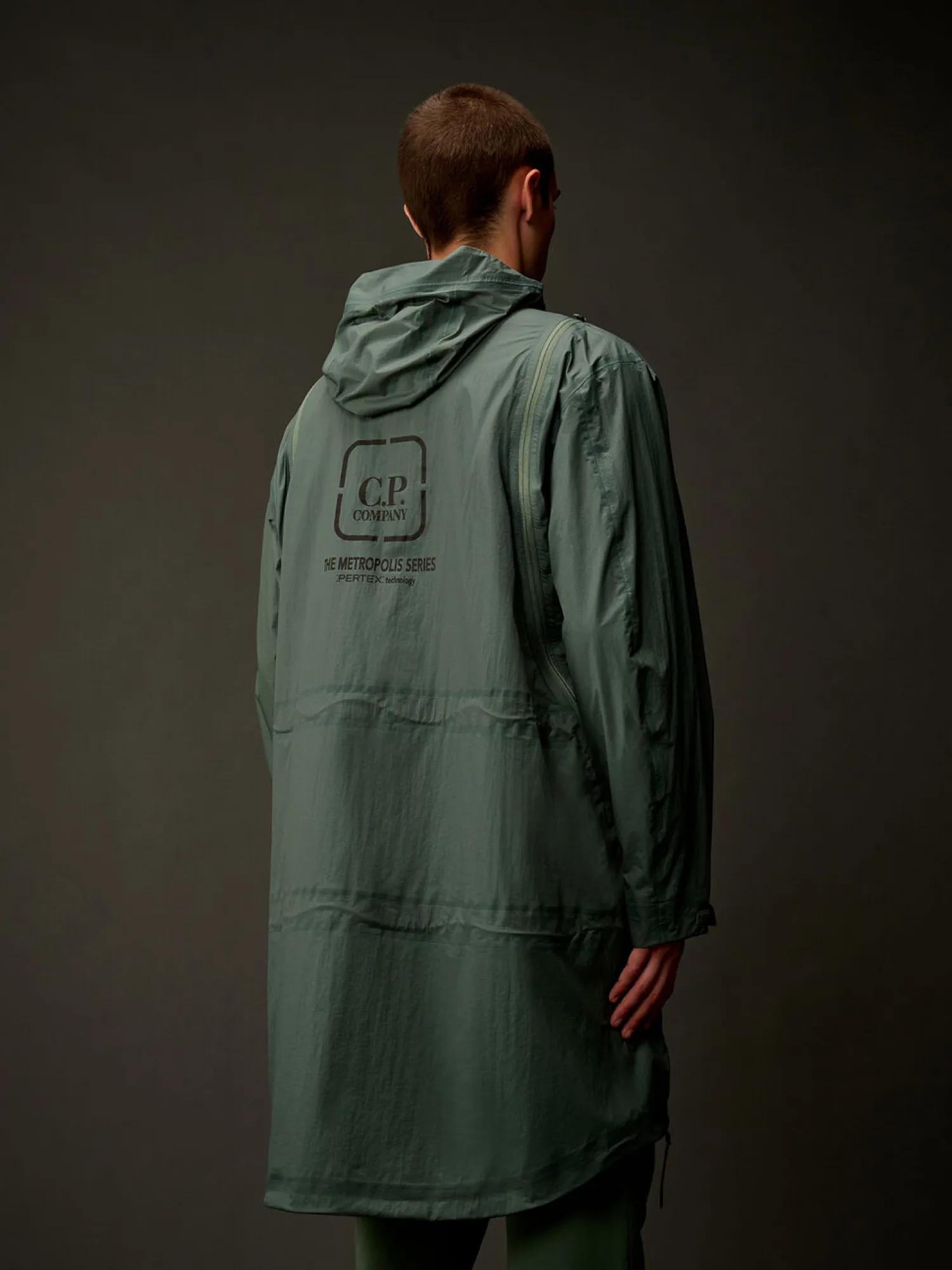 Парка C.P. Company Metropolis Series Bloom Sea Spray