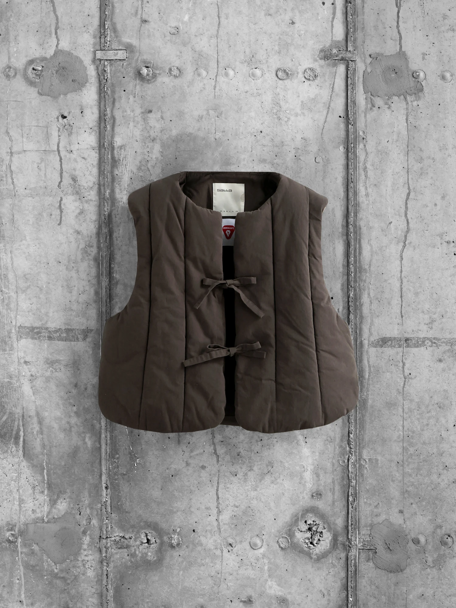 Женский жилет Satta Insulated Leaf Vest Charcoal