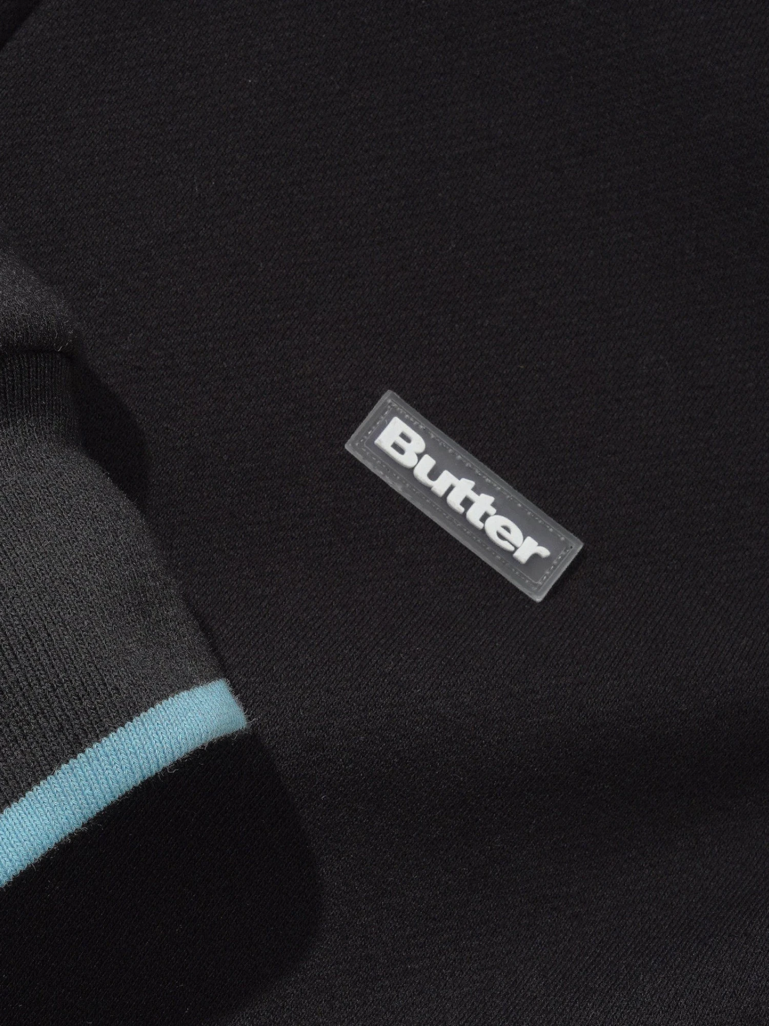 Олимпийка Butter Goods Endurance Zip-Thru Washed Black