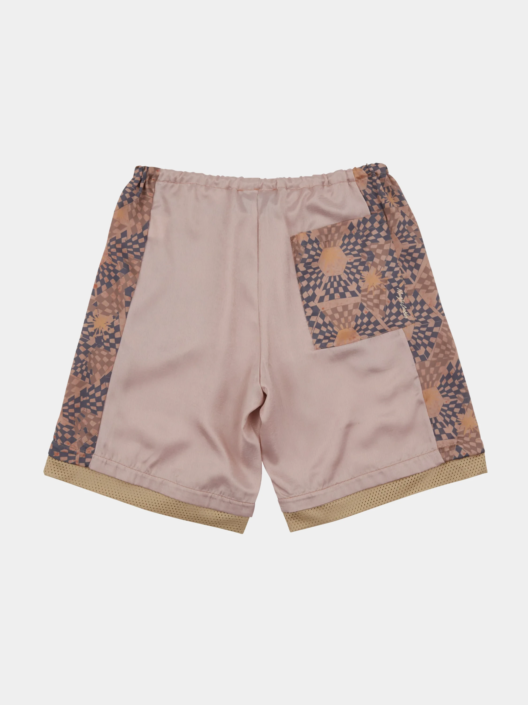 Шорты ACMH Double Layer Short Warped Honeycomb Print