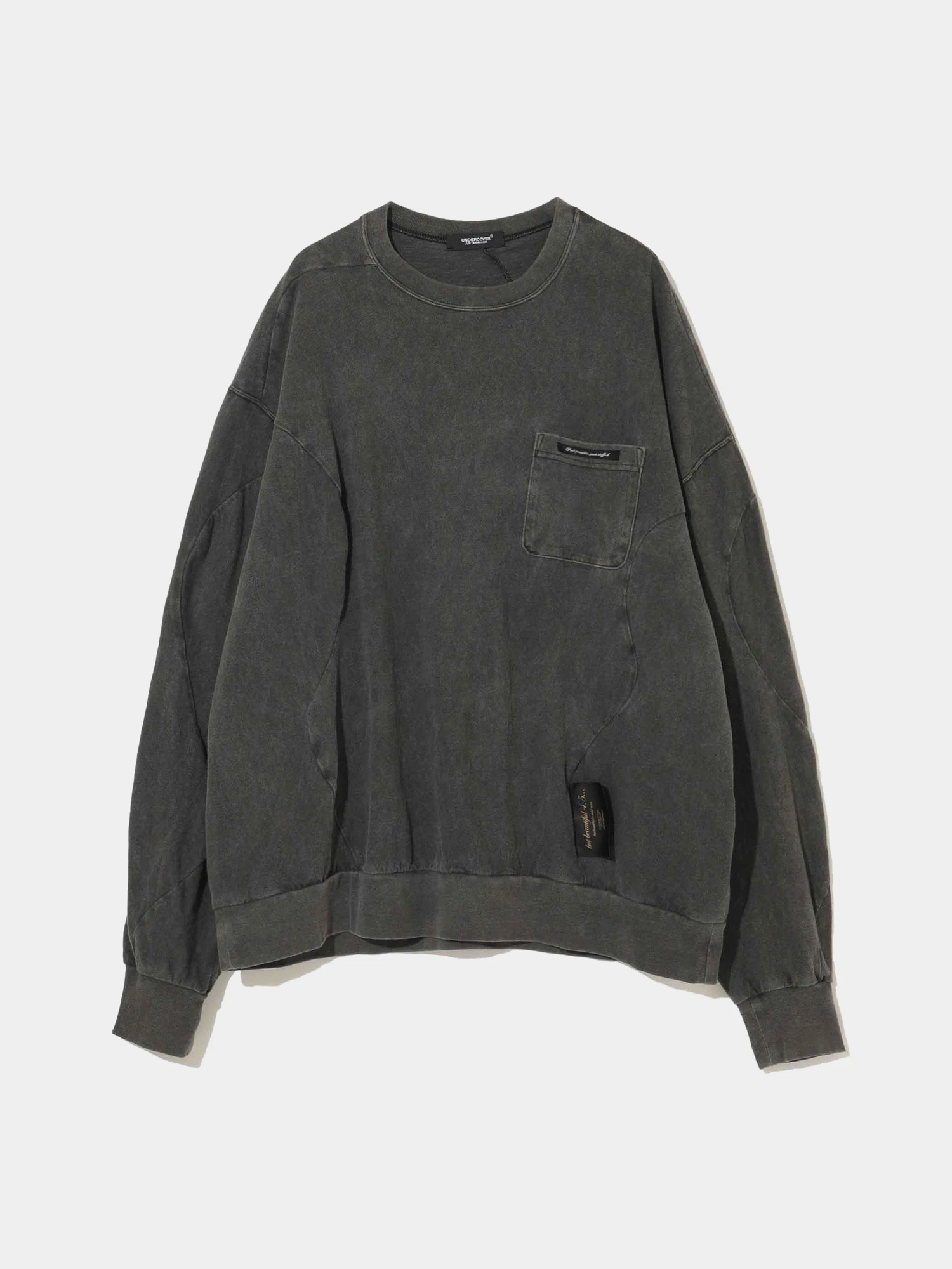 Свитшот UNDERCOVER Cotton Pullover Dark Charcoal