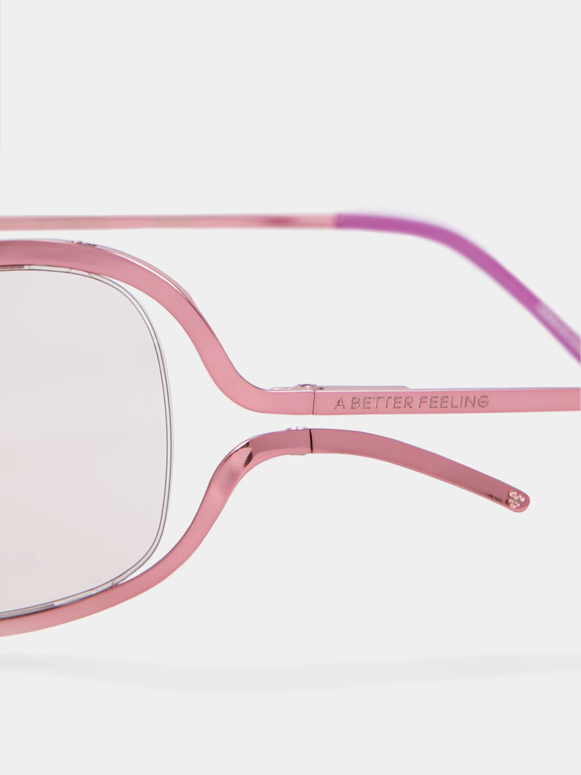 Очки A Better Feeling Numa Anodised Pink