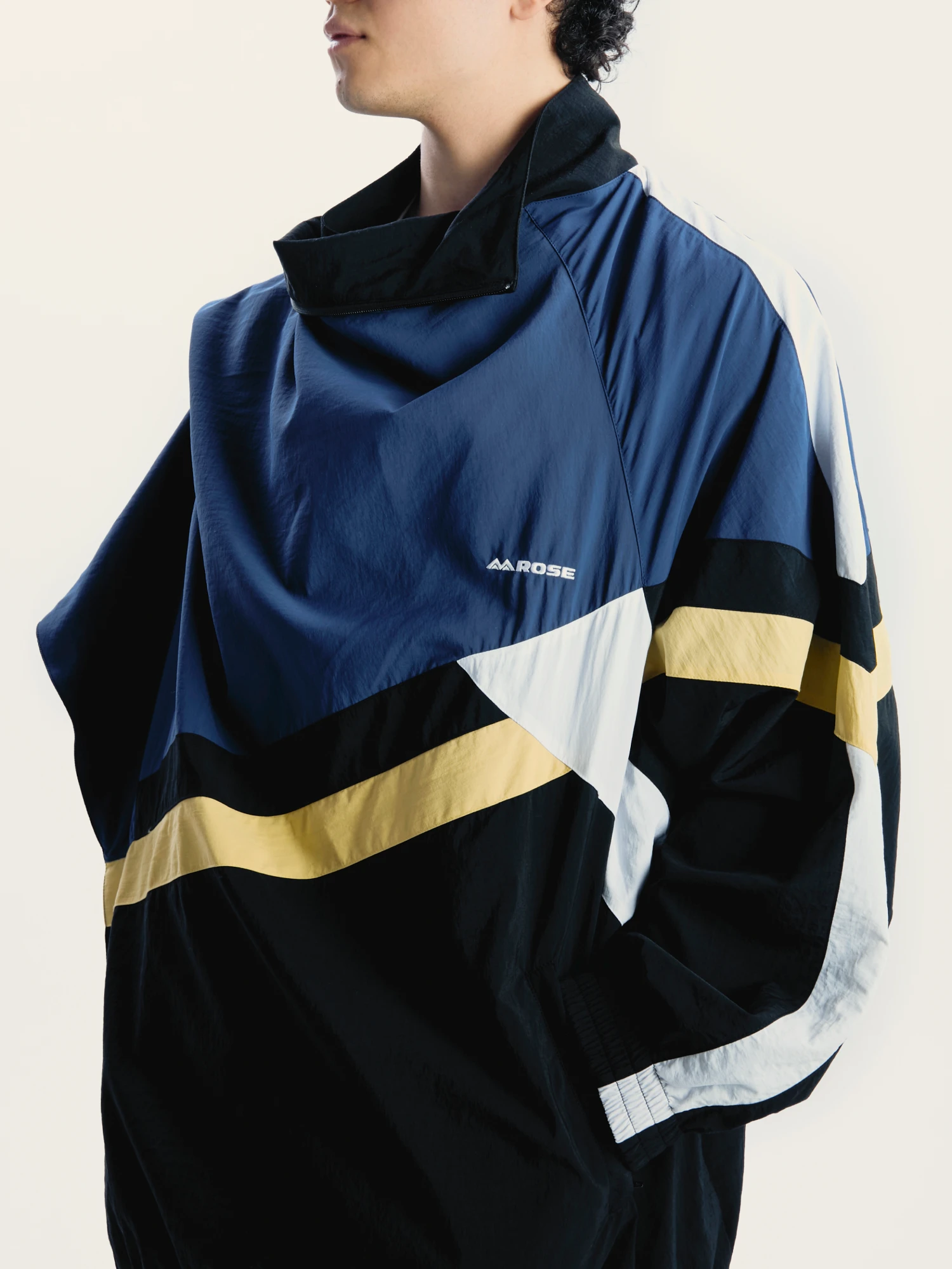 Олимпийка Martine Rose Blanket Track Jacket Black Yellow
