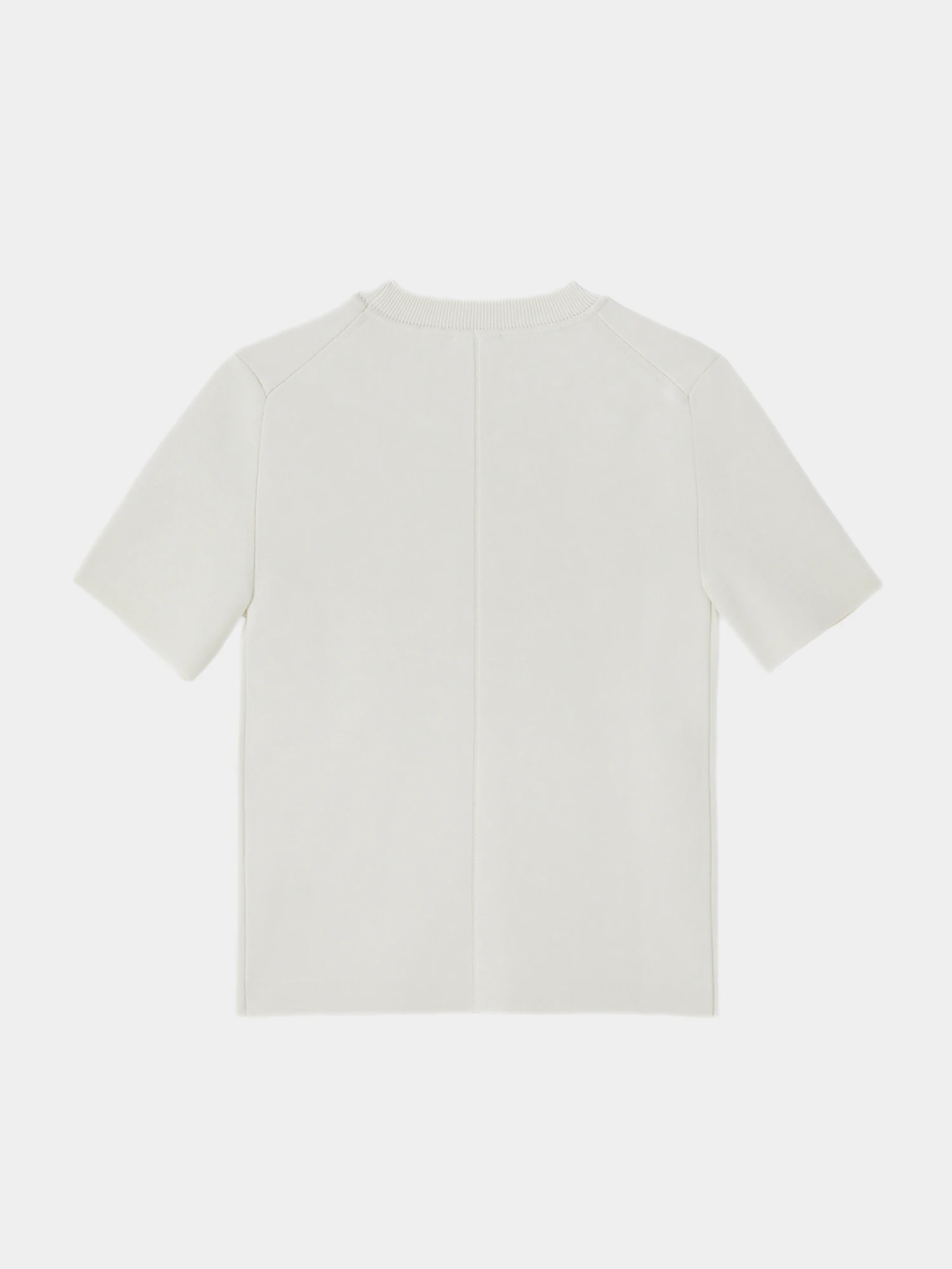Женская футболка Recto Round Neck Compact Knit Ivory
