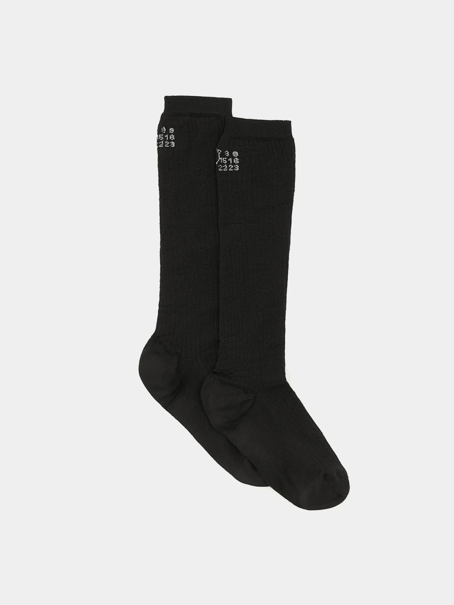 Носки MM6 Maison Margiela Bootleg Black