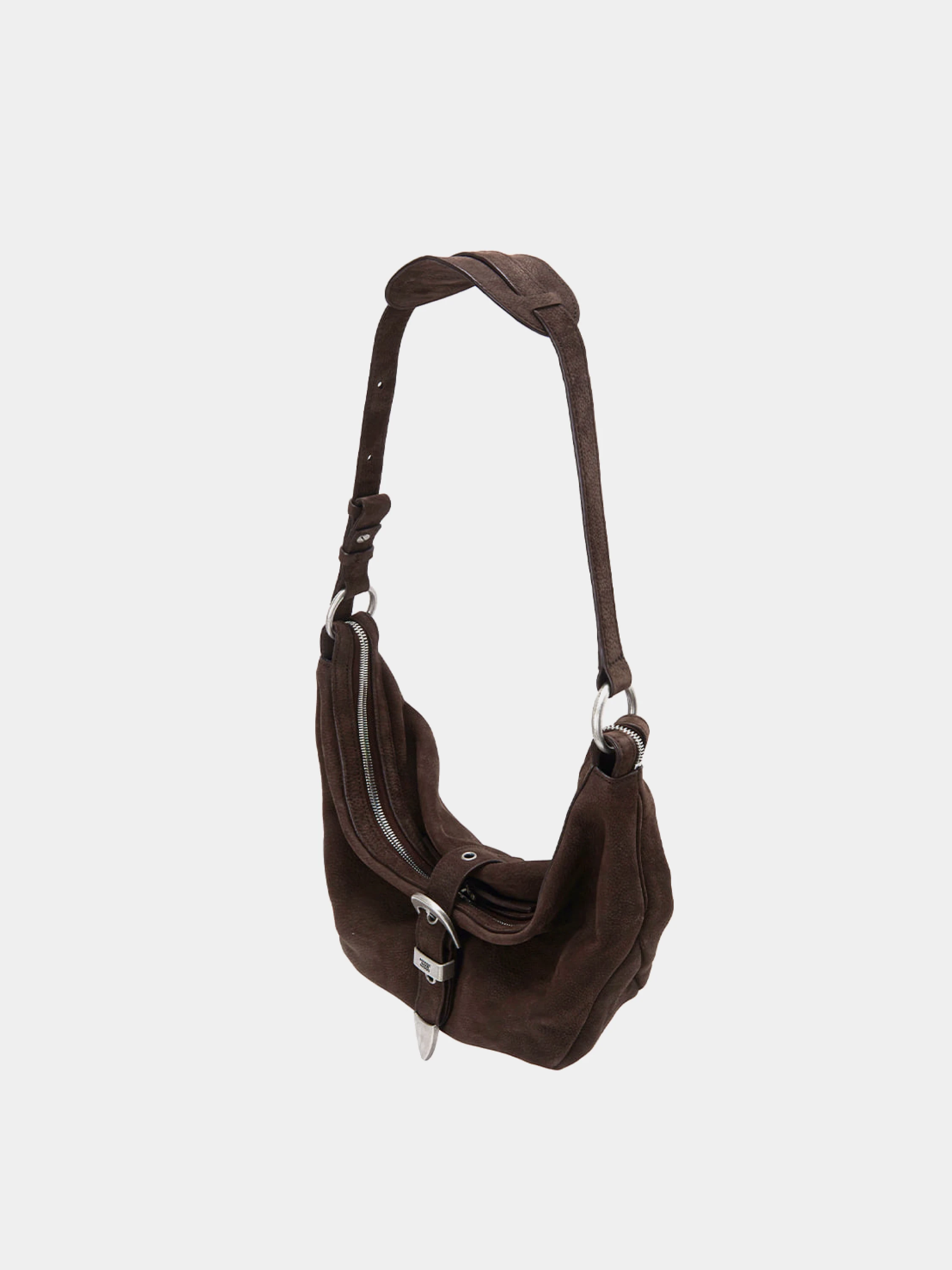 Сумка MARGESHERWOOD Belted Hobo Medium Hush Nubuck