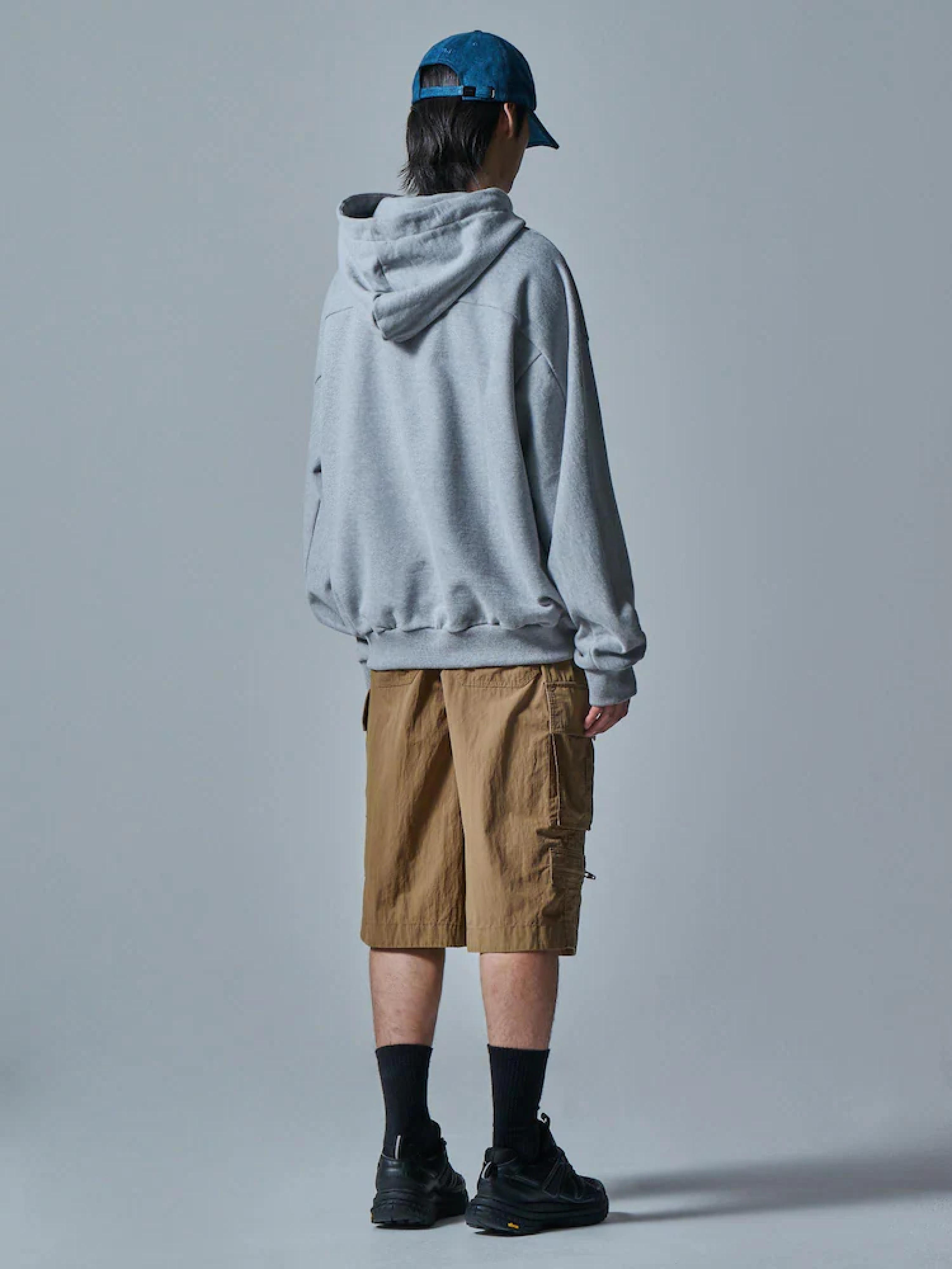 Худи JUUN.J Essential Jersey Hoodie Grey