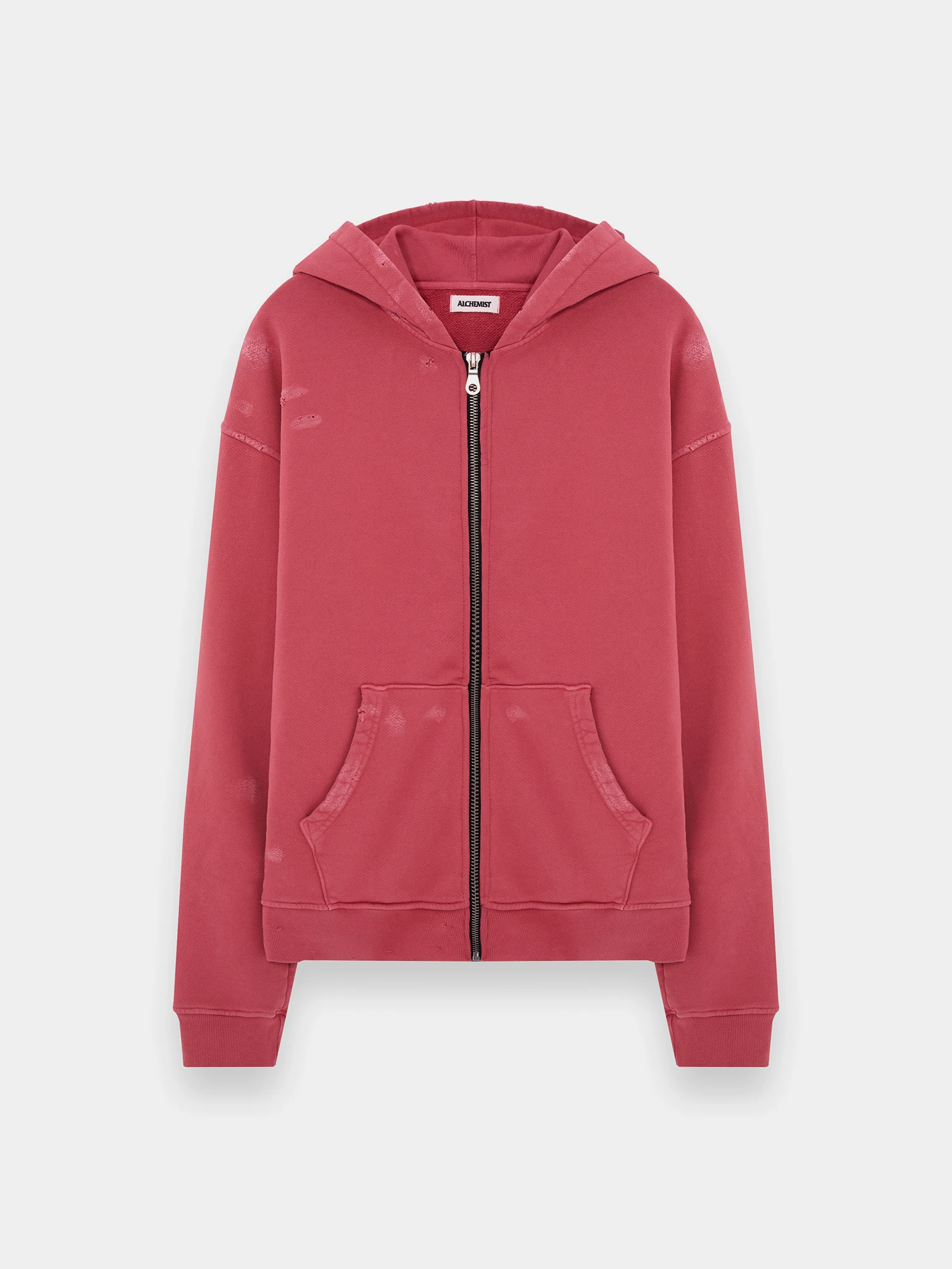 Зип-худи ALCHEMIST Philip Zip-up Hoodie Aged Red