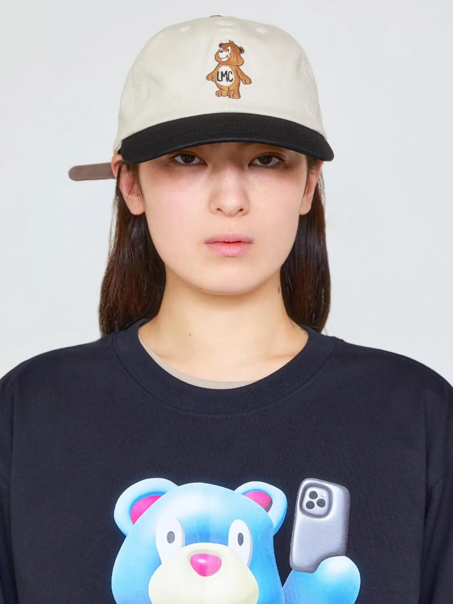 Кепка LMC Emb Bear 6 Panel Cap Ivory