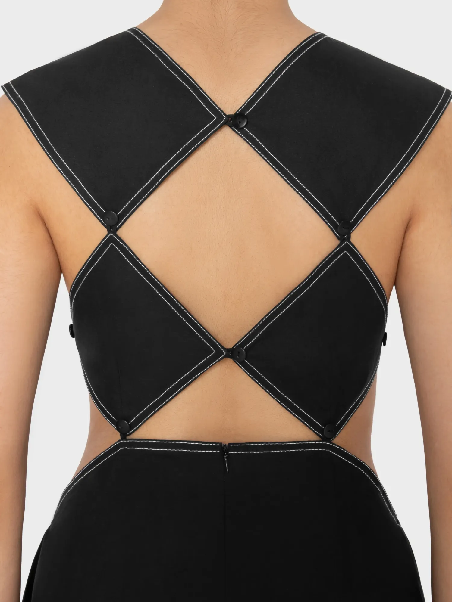 Женское платье J.KIM Squares Black