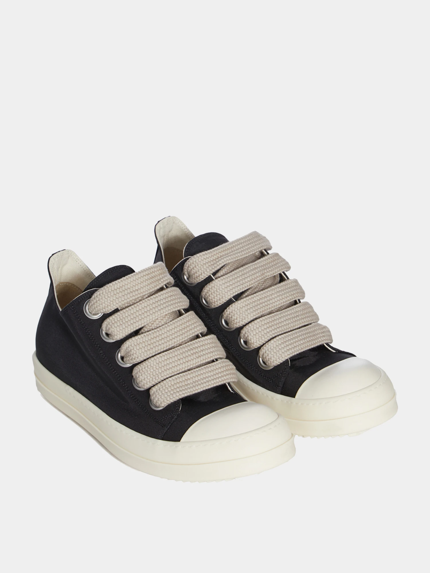 Кеды RICK OWENS DRKSHDW Concordians Jumbo Lace Low Black/Milk