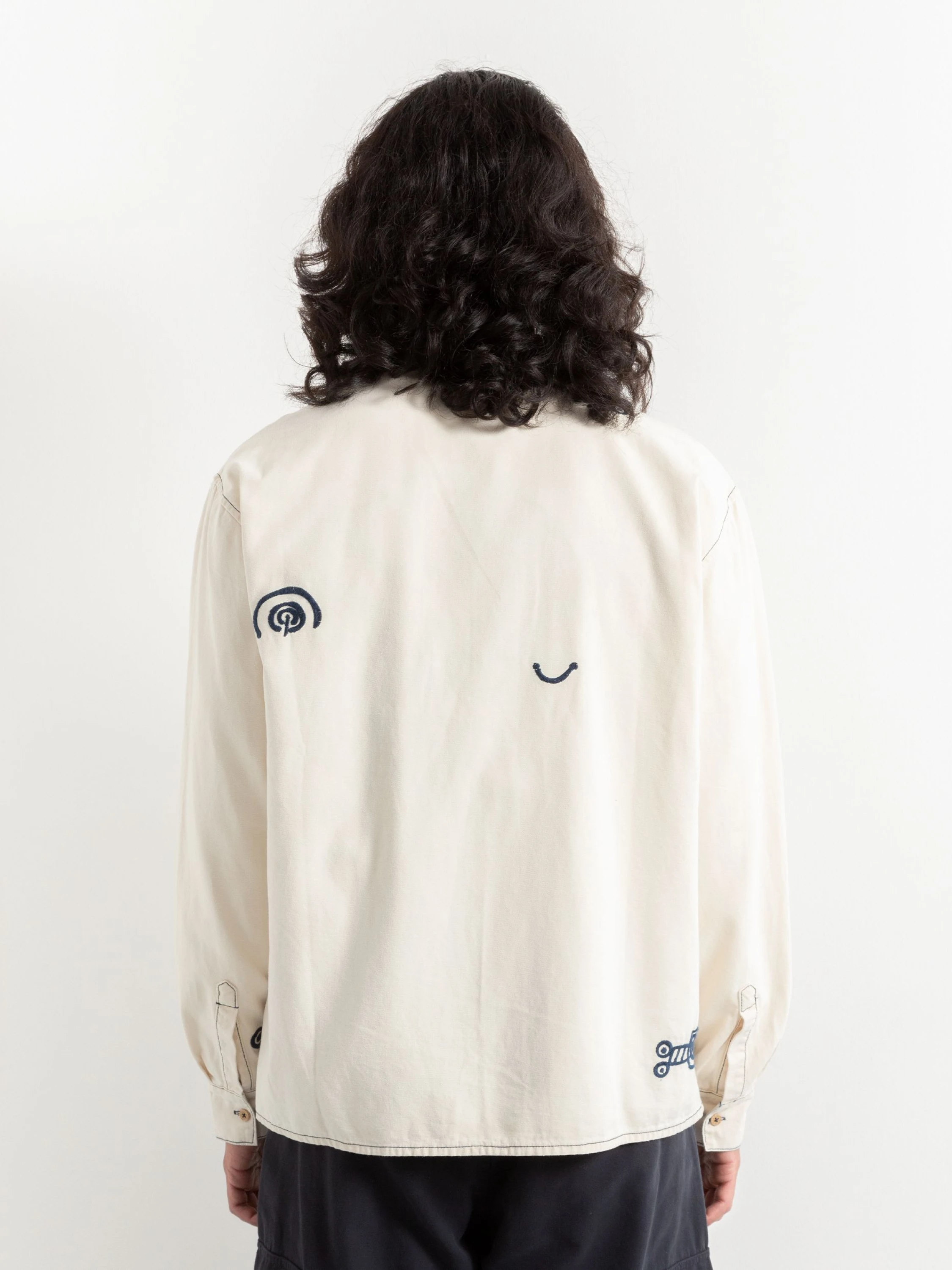 Рубашка Heresy Carvings Shirt Ecru