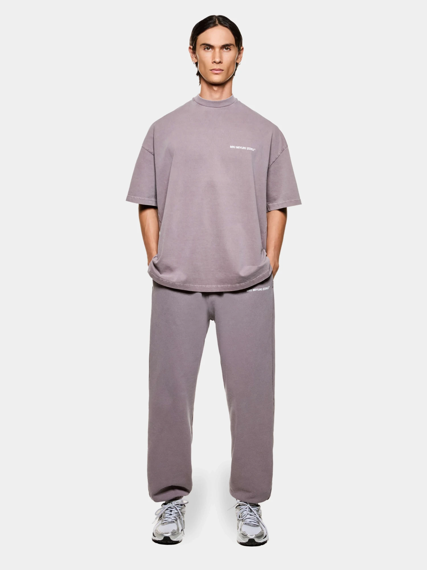 Футболка MKI MIYUKI ZOKU Uniform Pigment Raisin