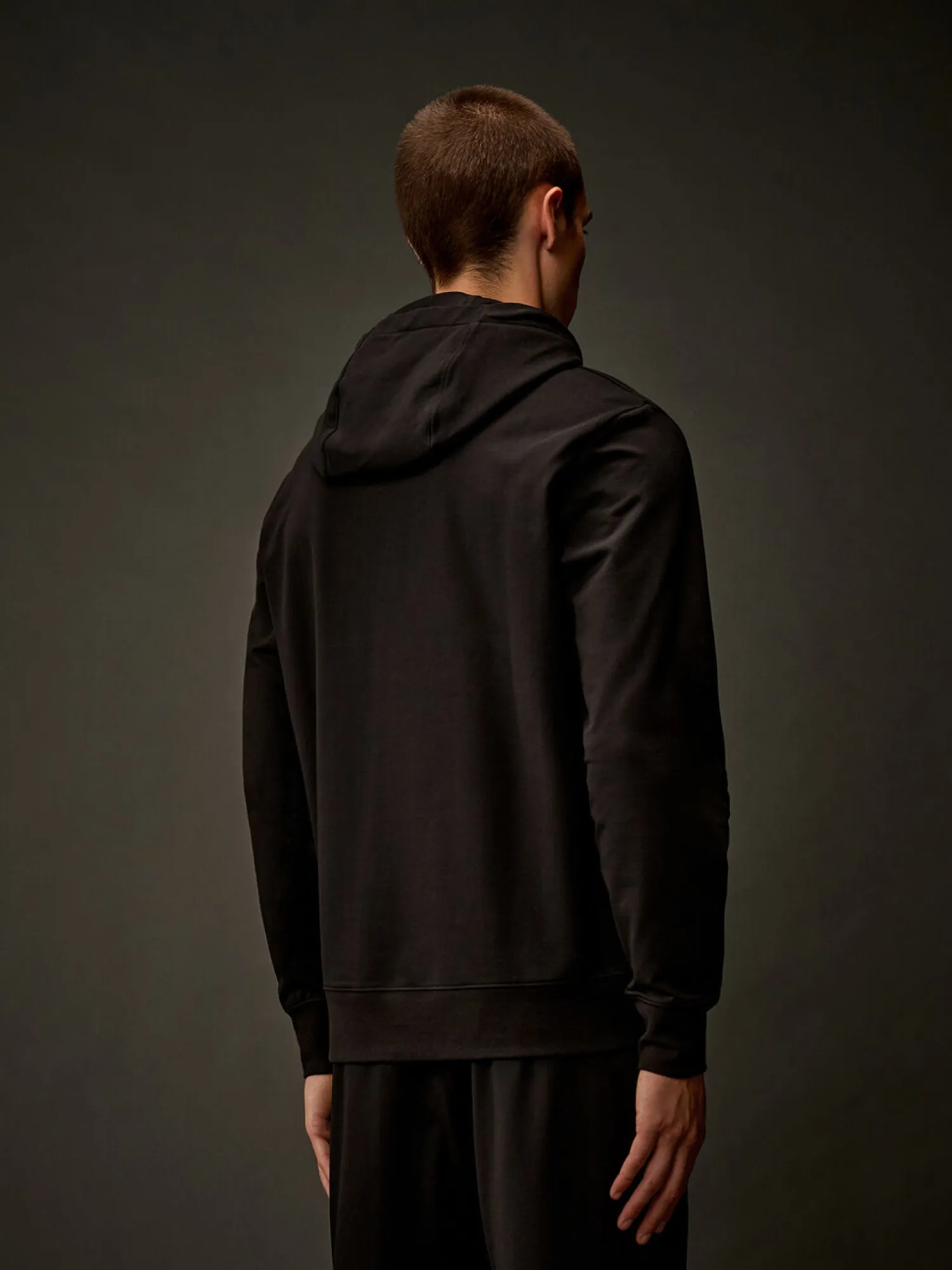 Худи C.P. Company Metropolis Series Stretch Black