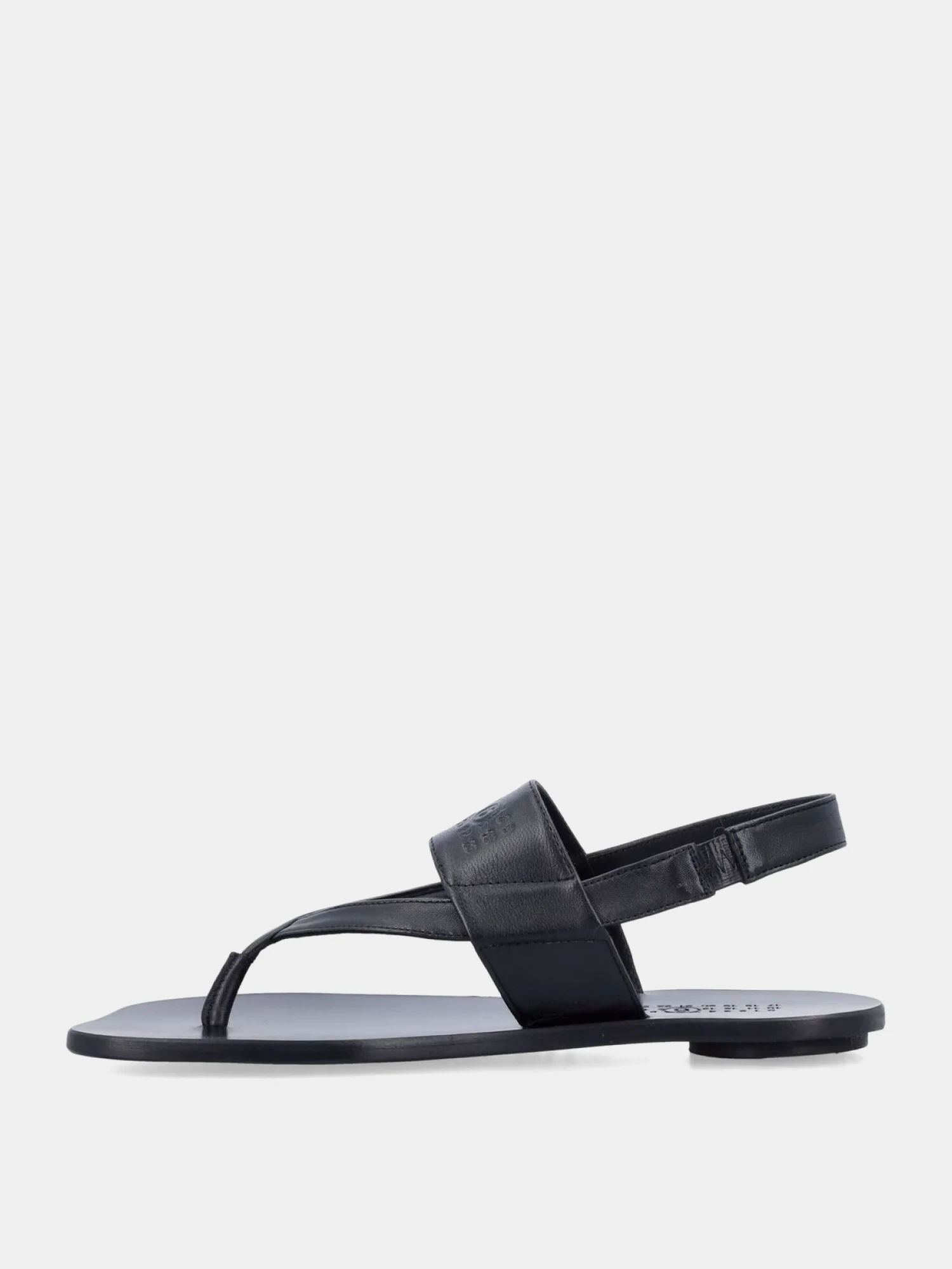 Женские сандалии MM6 Maison Margiela Anatomic Leather Black