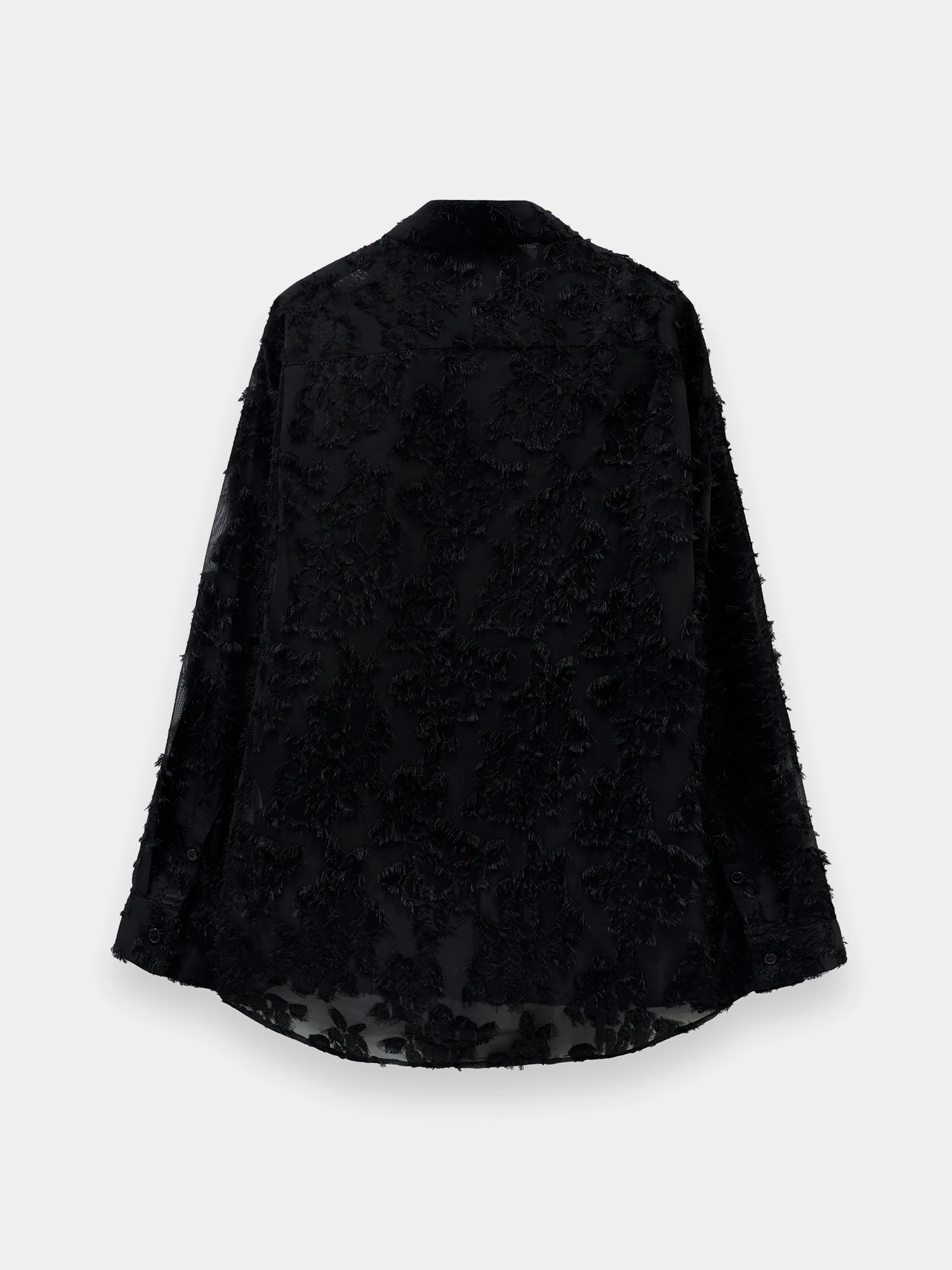 Женская блузка EPINGLER Sheer Jacquard Black
