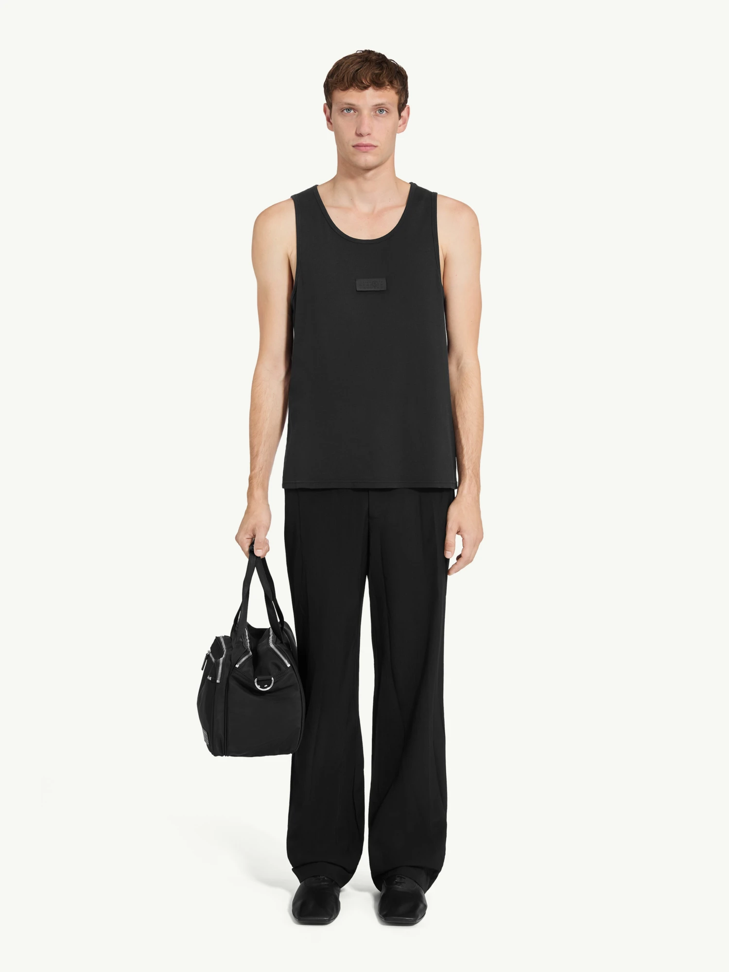 Майка MM6 Maison Margiela Long Tank Black