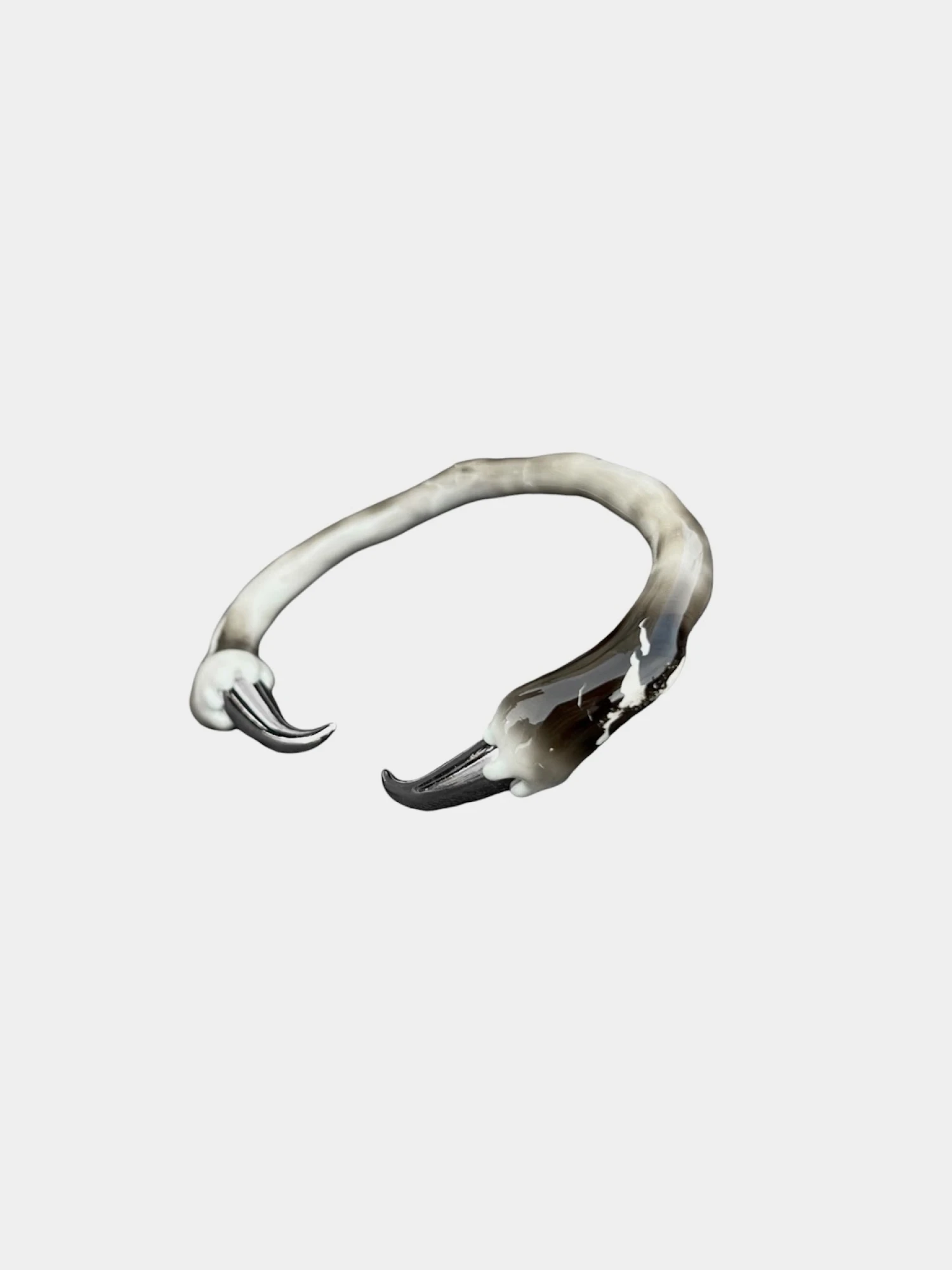 Браслет CASPER DIY With Spikes White