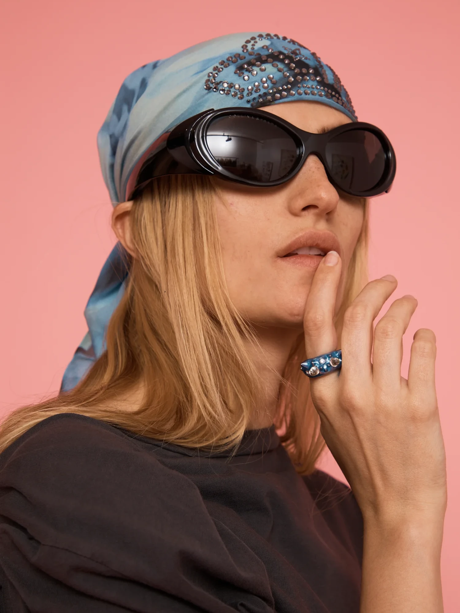 Очки Collina Strada Cocoon Sunglasses Black