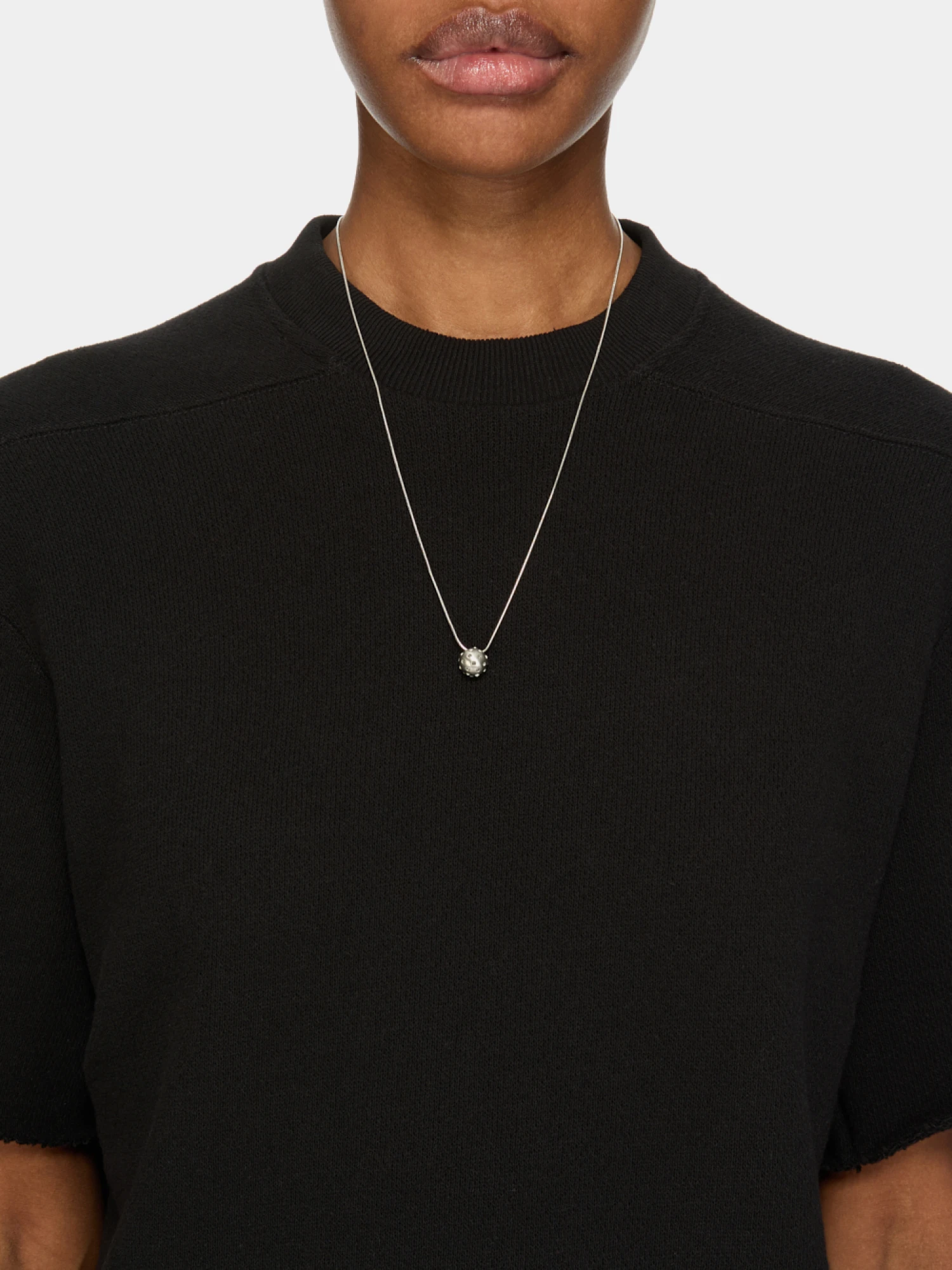 Подвеска Rick Owens Mini Orb Pendant Palladio
