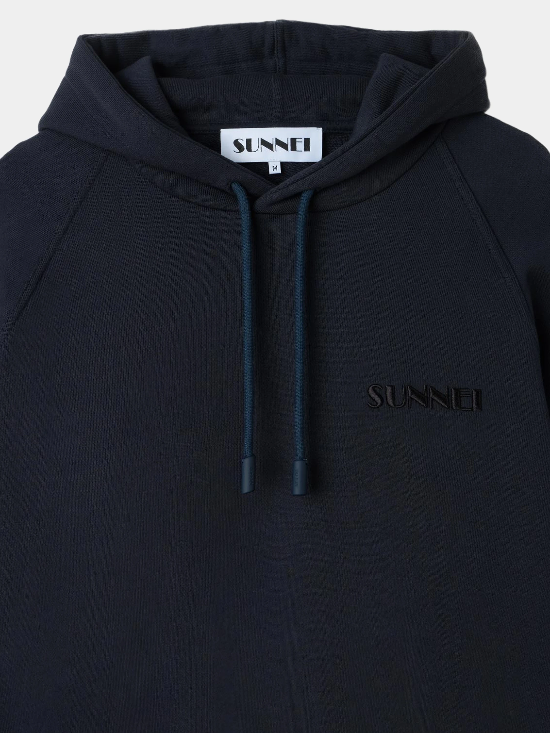 Худи Sunnei Small Logo Embroidery Blu Sunnei