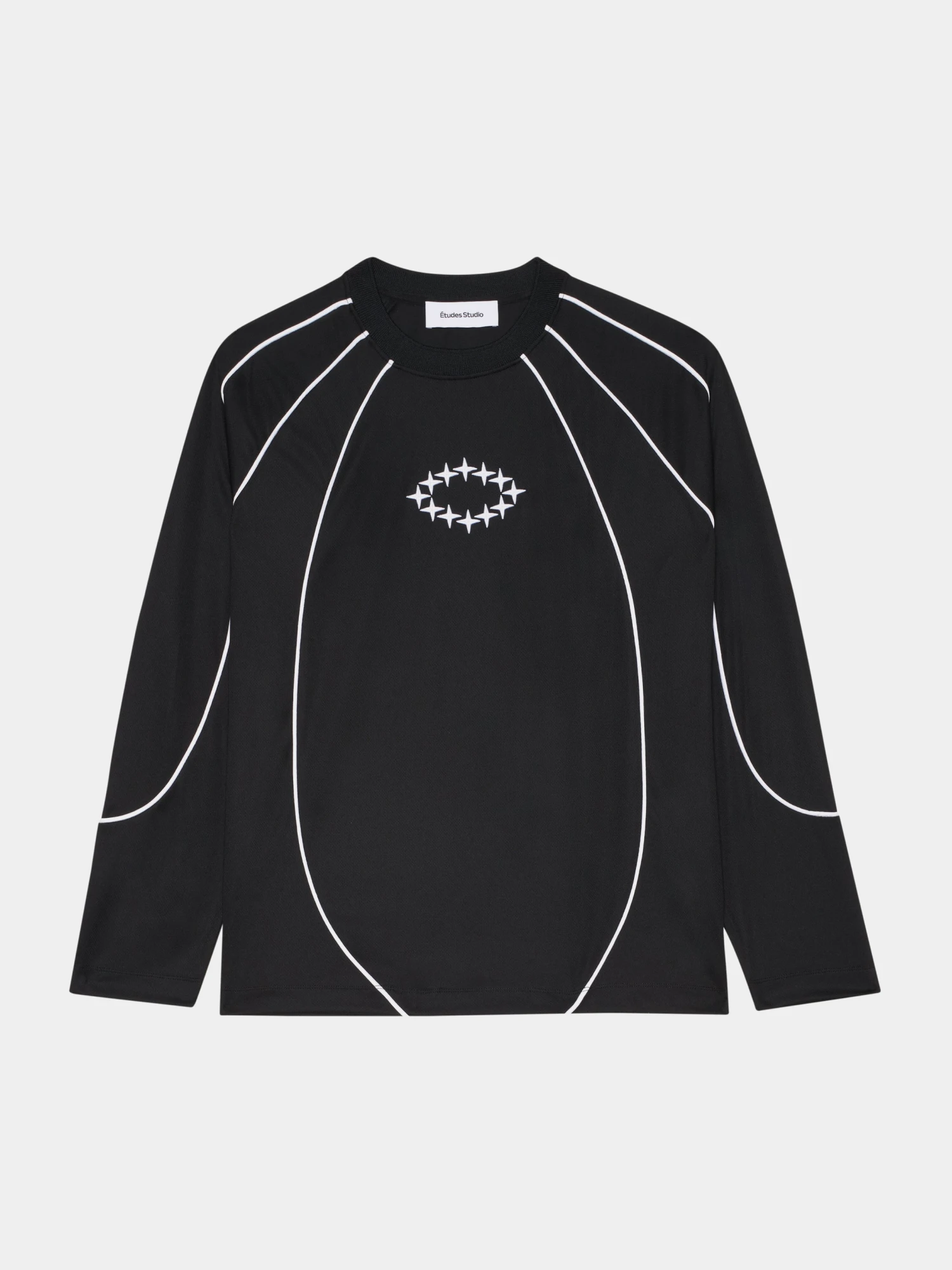 Лонгслив Études Soccer Pique Black